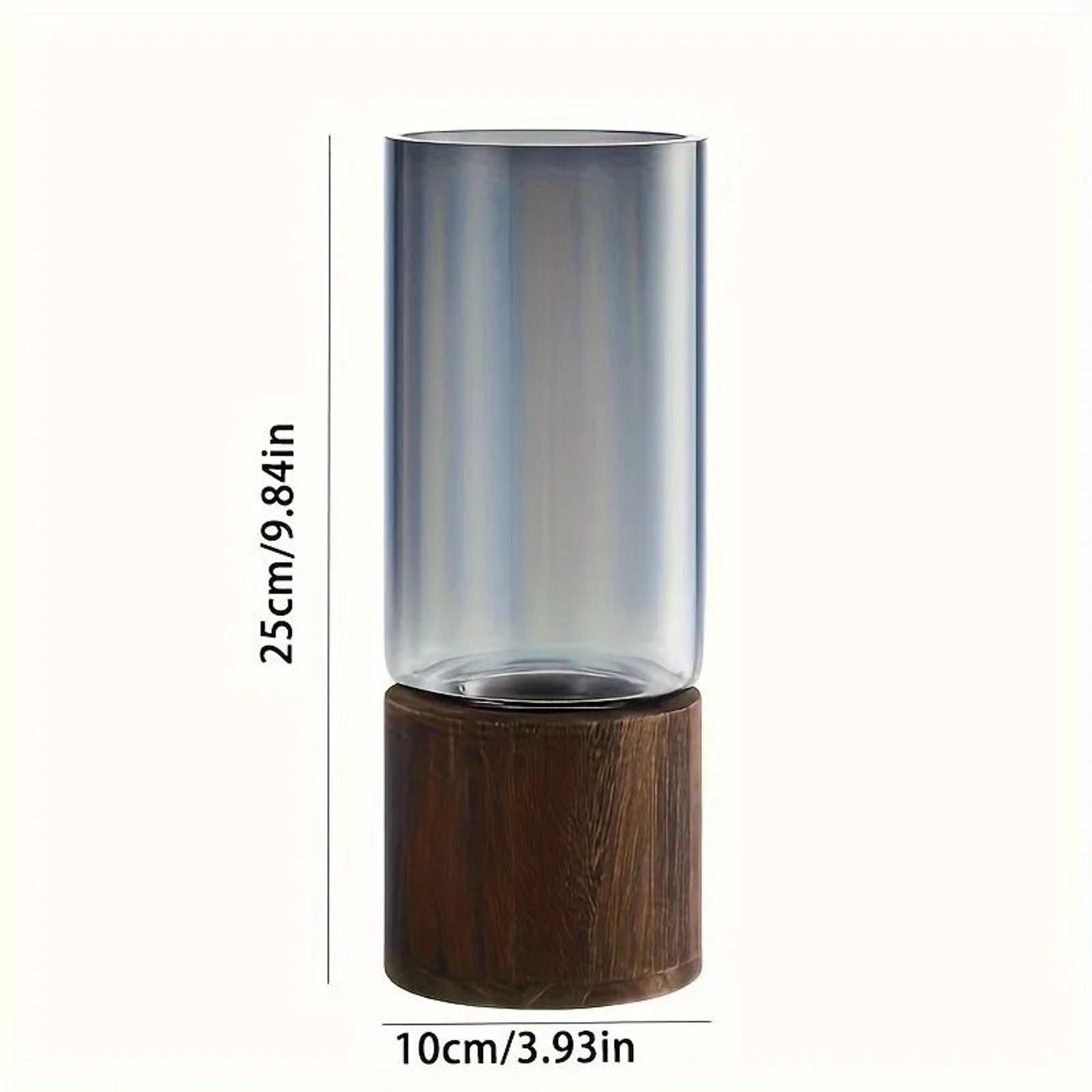 Retro HandBlown Primary Color Glass Vase 4