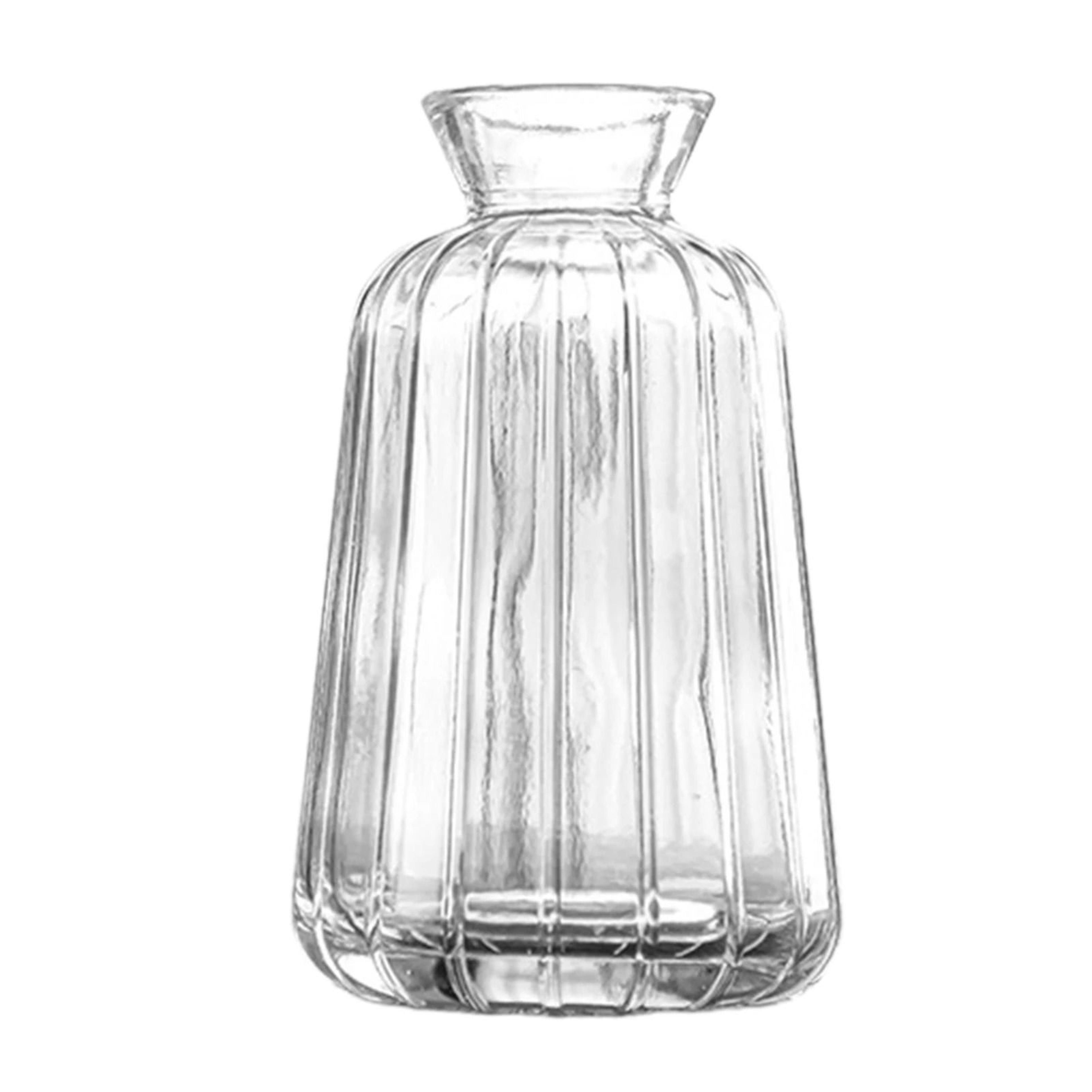 Vintage French Clear Glass Tabletop Flower Pitcher 9