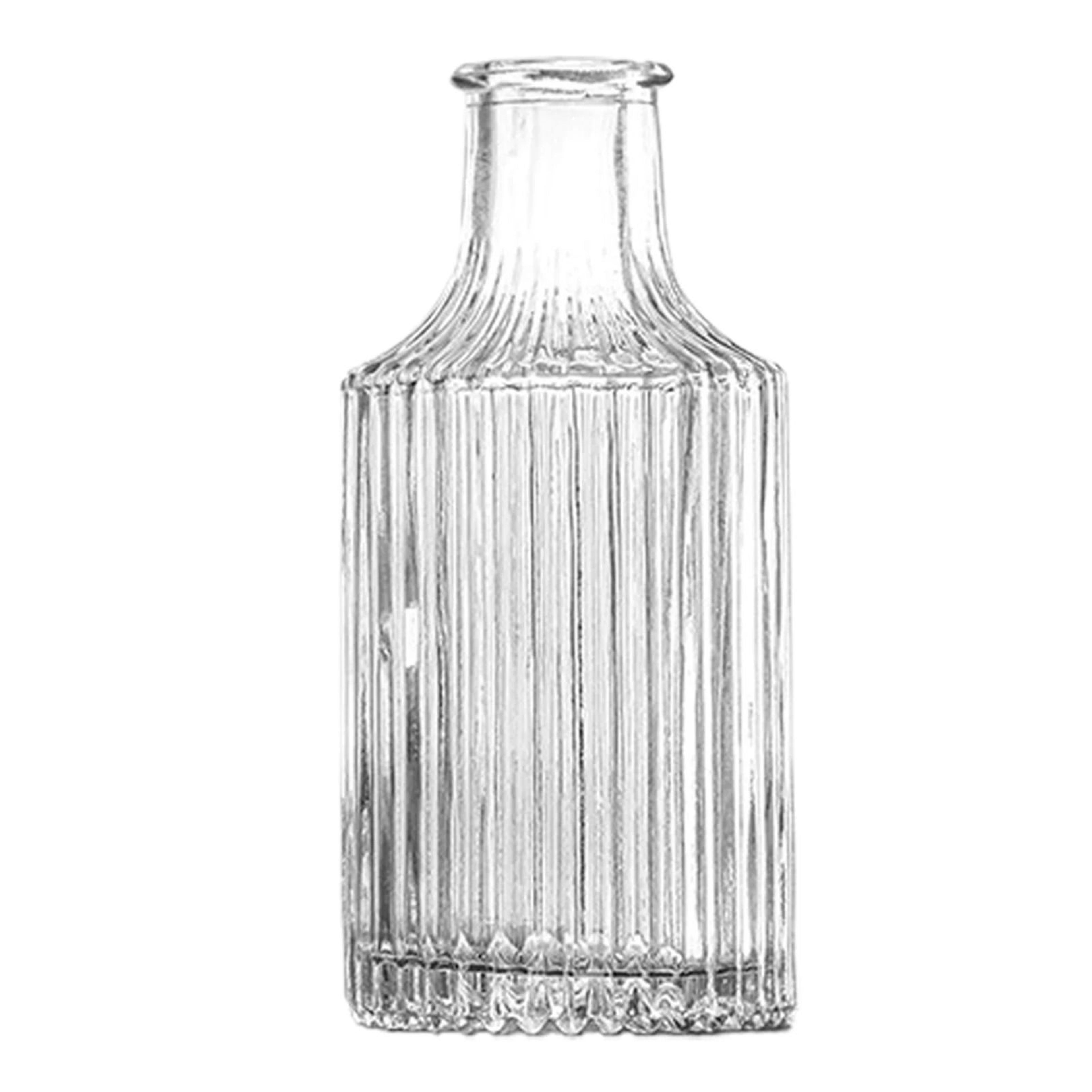 Vintage French Clear Glass Tabletop Flower Pitcher 11
