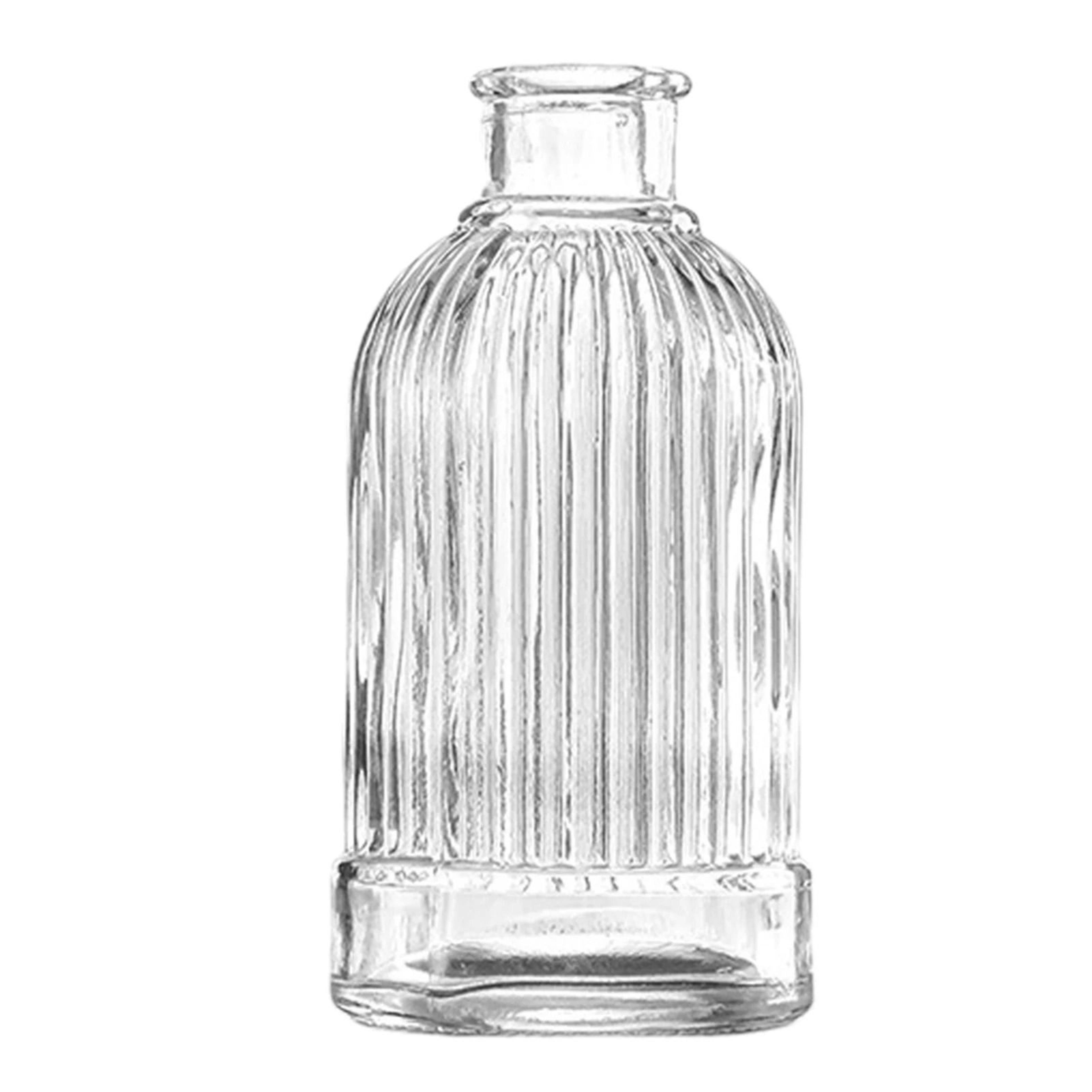 Vintage French Clear Glass Tabletop Flower Pitcher 12