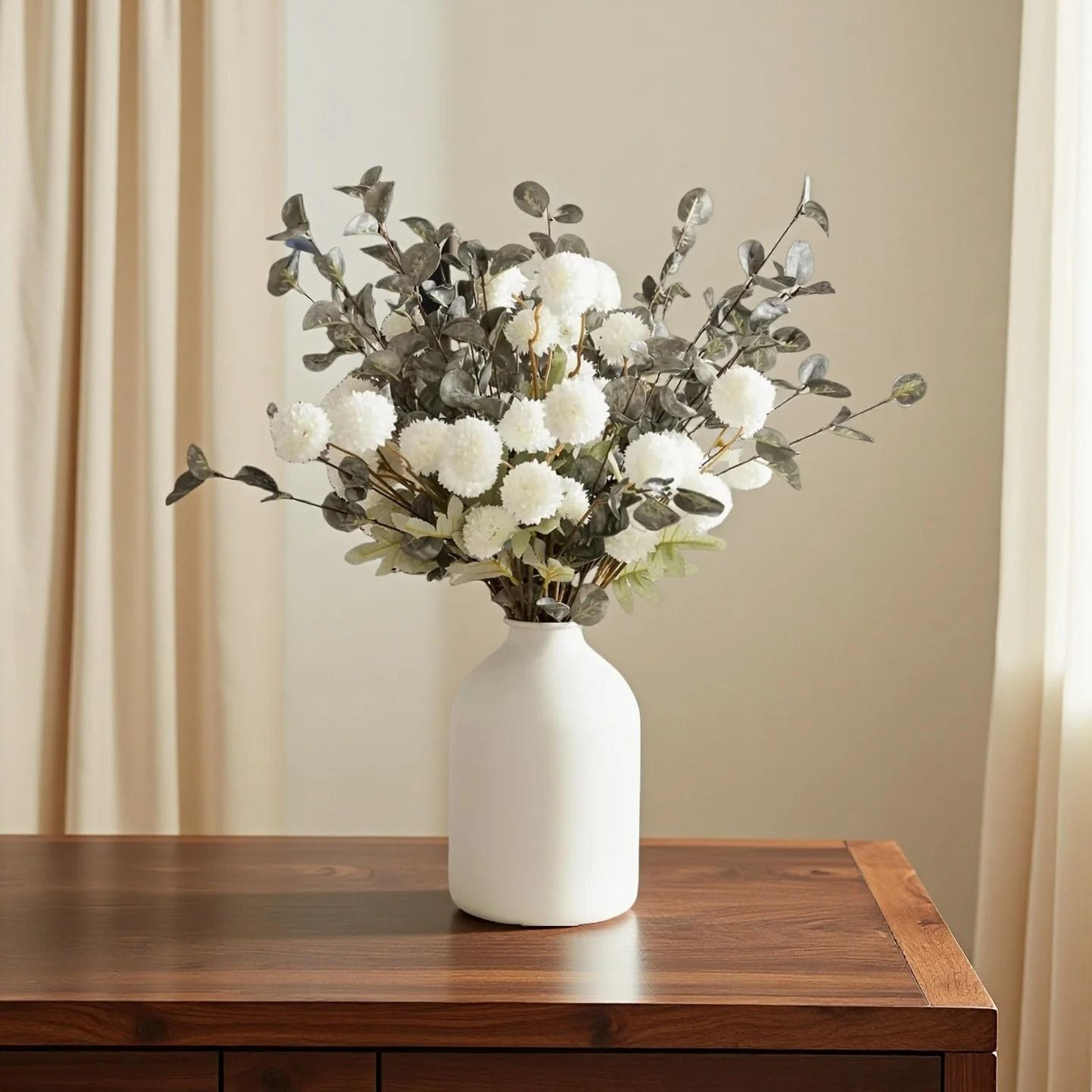 Minimalist Matte Black Metal Vase 6