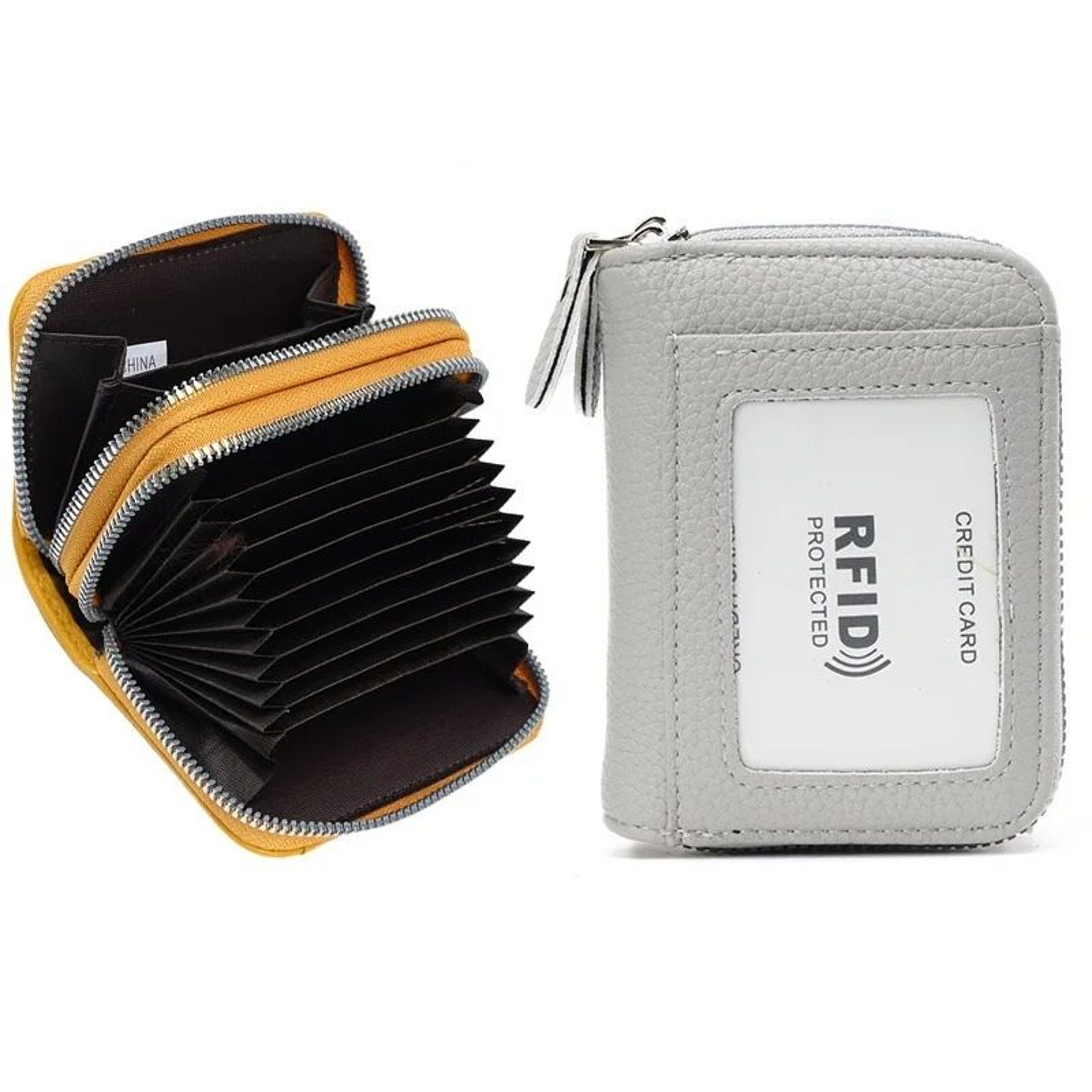 RFID AntiTheft Multifunctional Card Holder And Coin Purse 9
