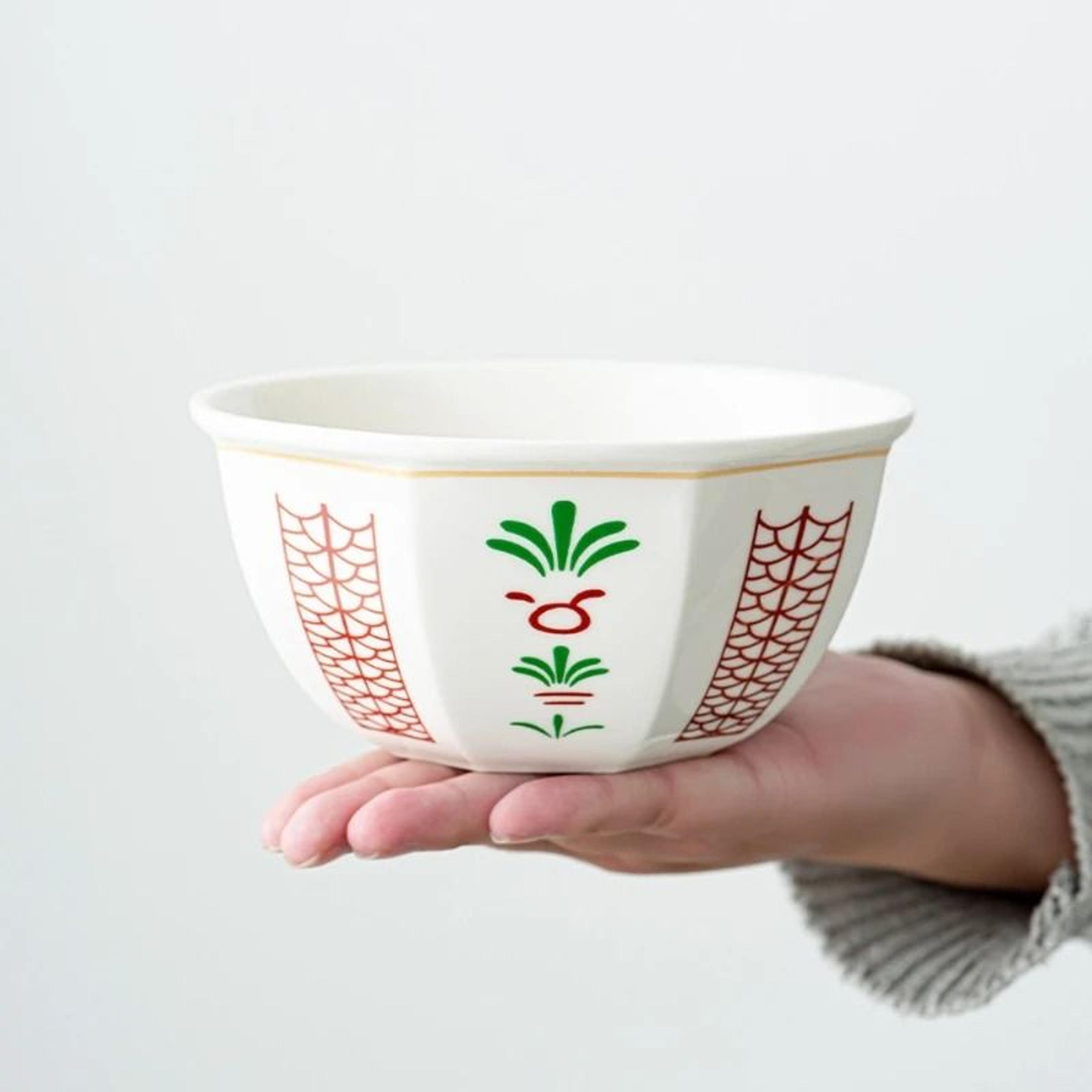 6Inch Traditional Arabic Festival Ceramic Dessert Bowl 3