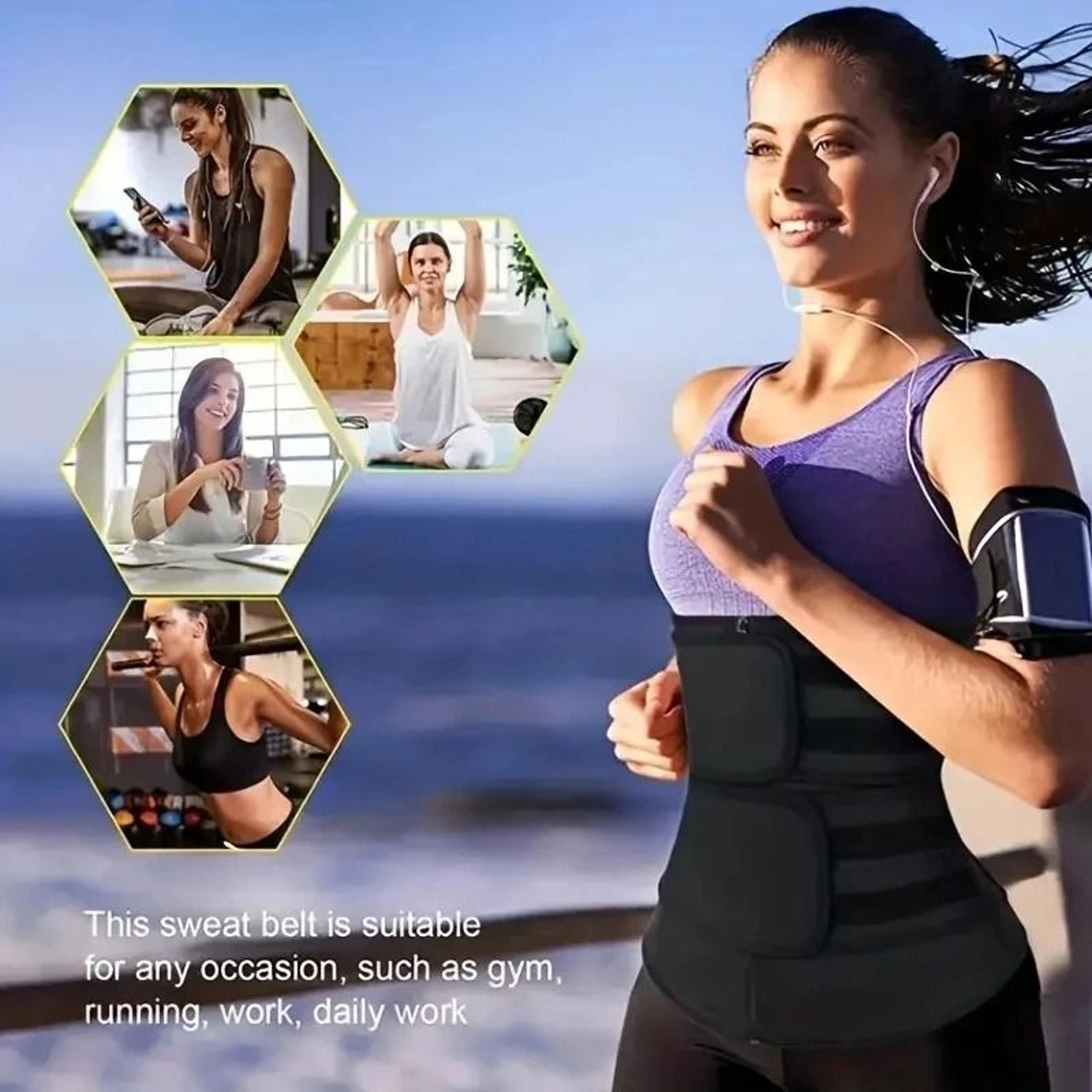 Womens Fitness Sauna Sweat Neoprene Slimming Belt 2