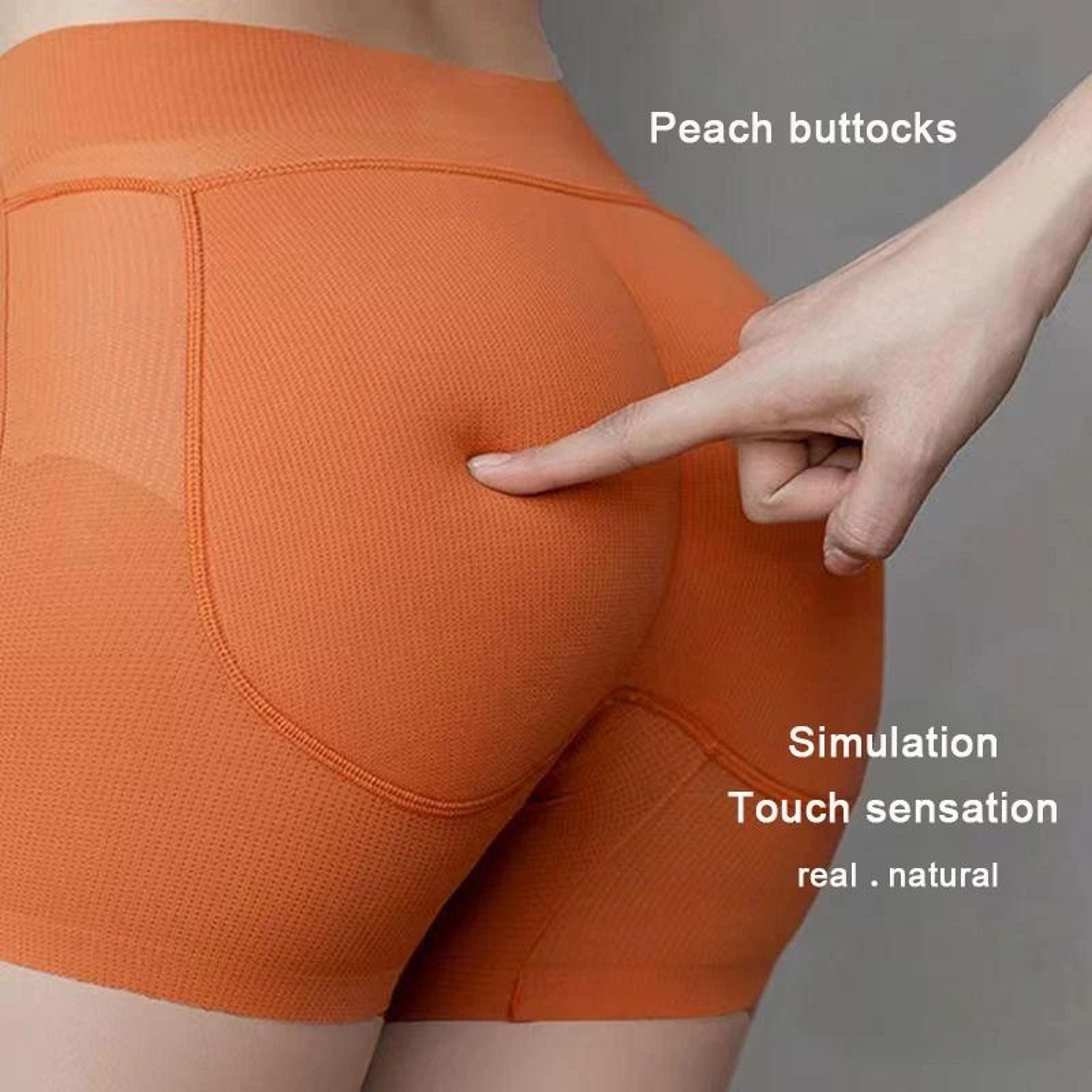peach butt natural latex hip lifting pants