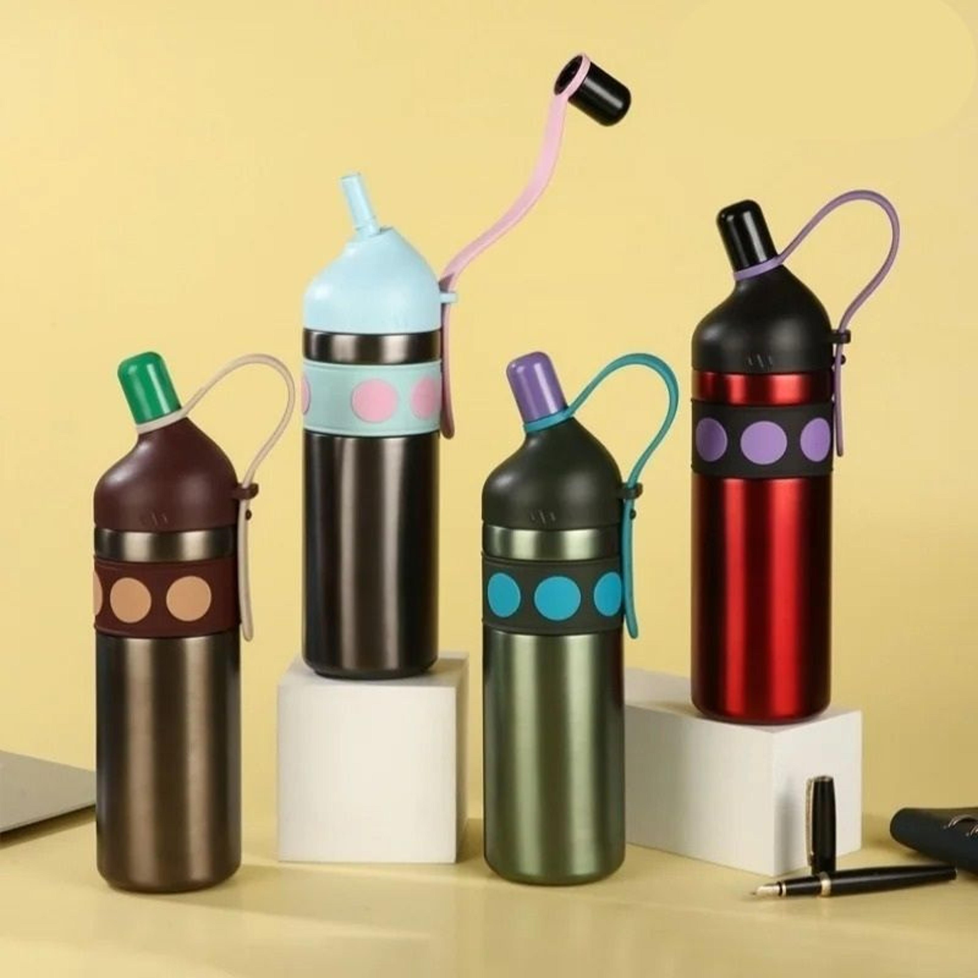 Stainless Steel Kids Sippy Cup And Travel Thermos 5