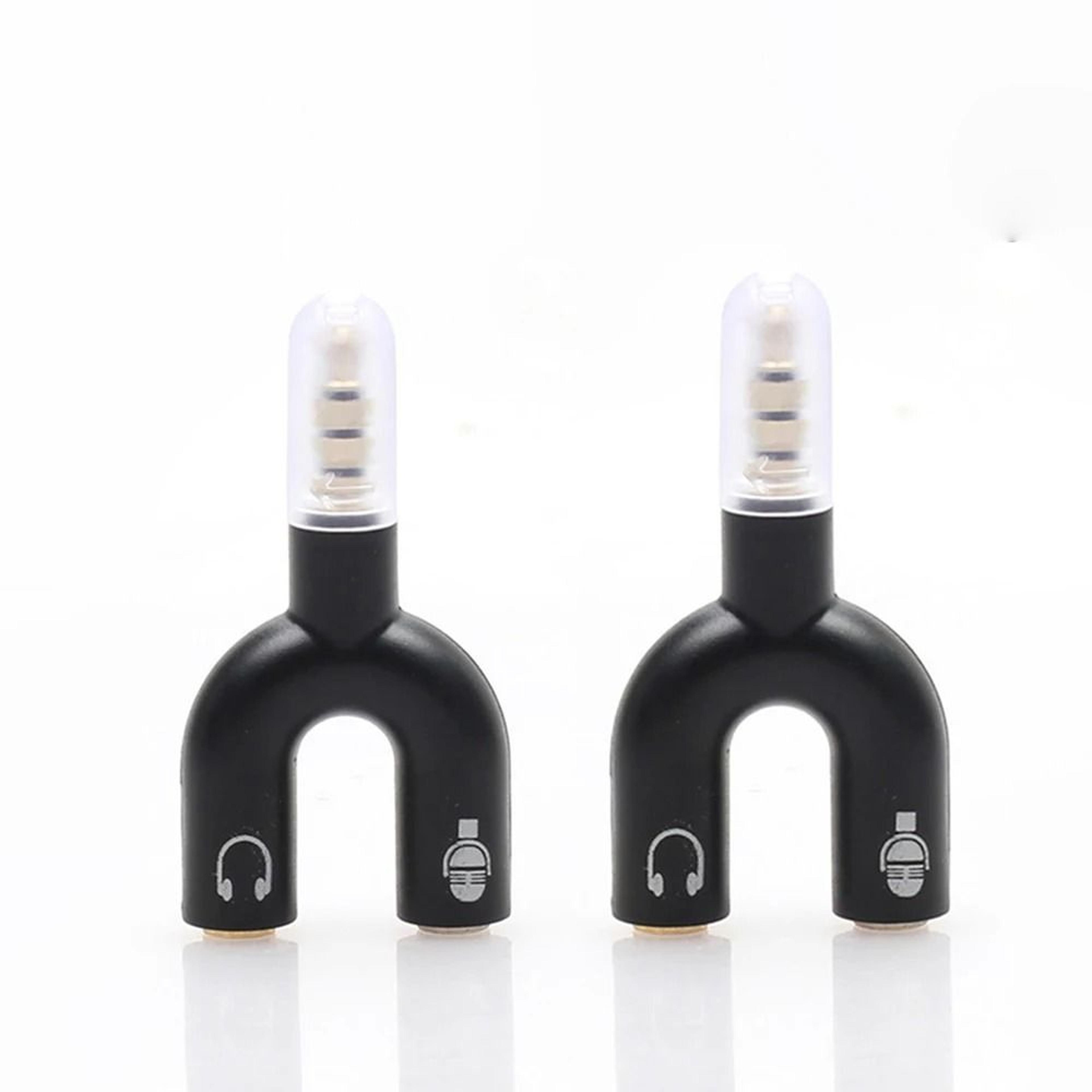UShaped 35mm Stereo Audio And Microphone Splitter 7