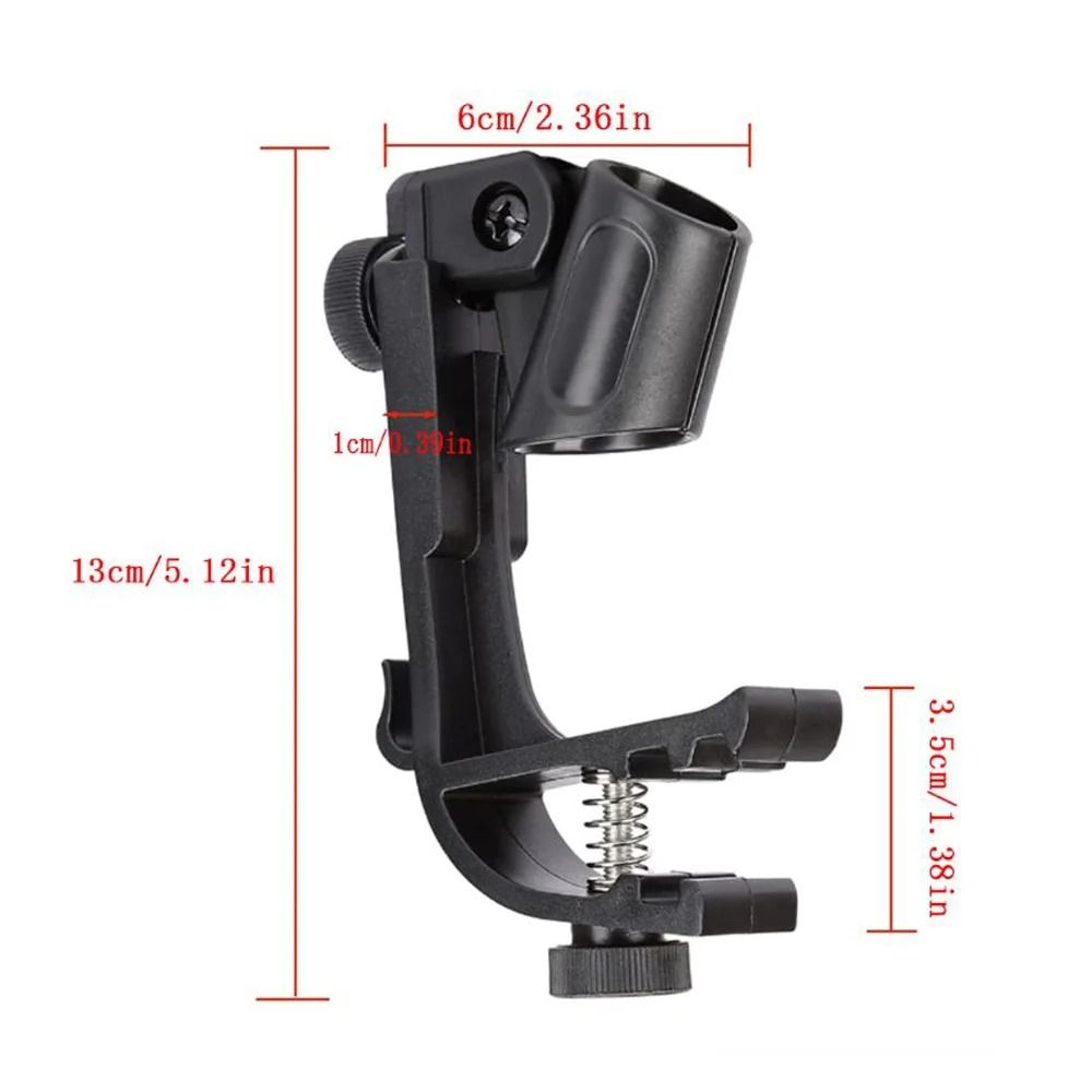 Adjustable Shockproof Drum Rim Microphone Mounts 3