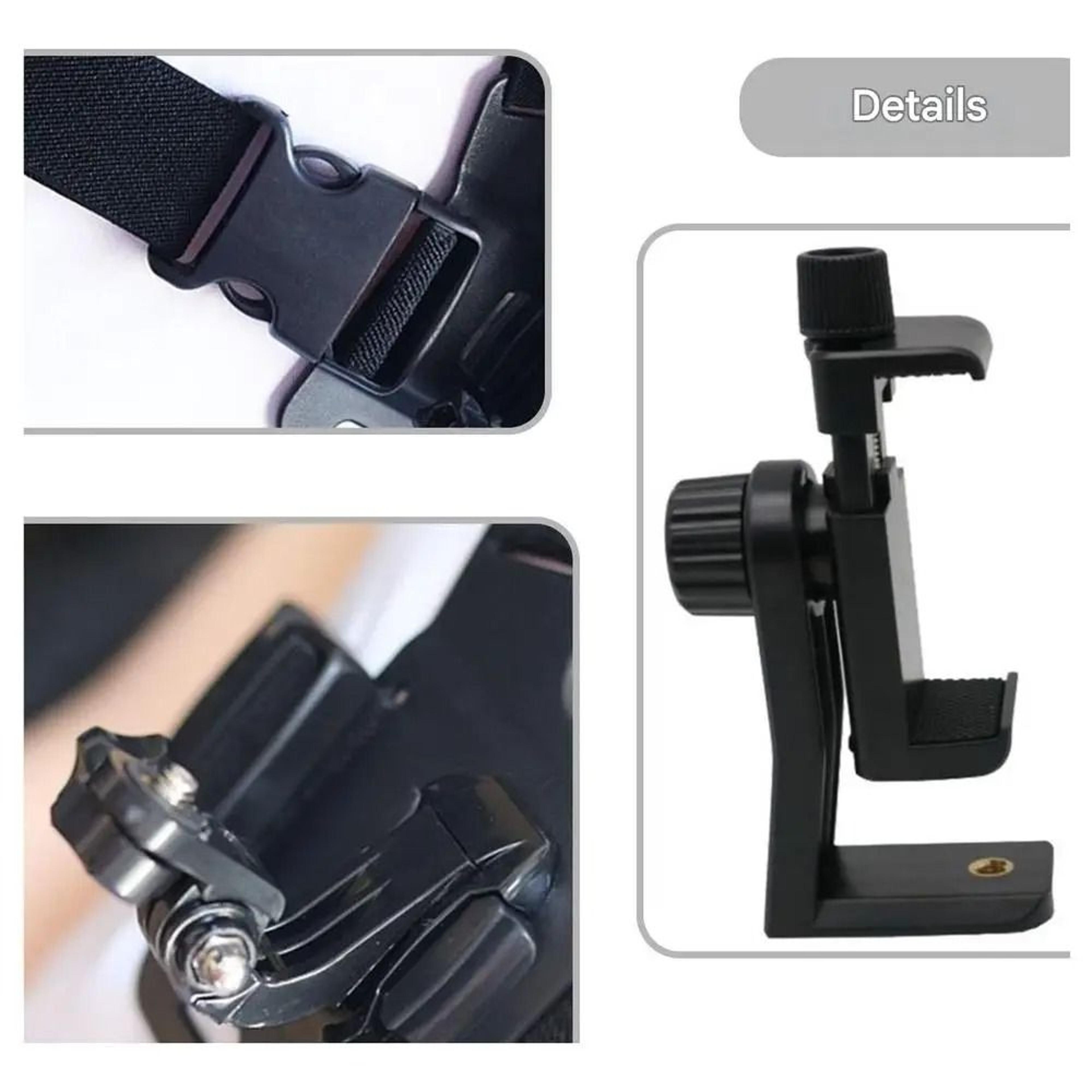 7in1 Professional Action Camera And Phone Chest Mount Kit 2
