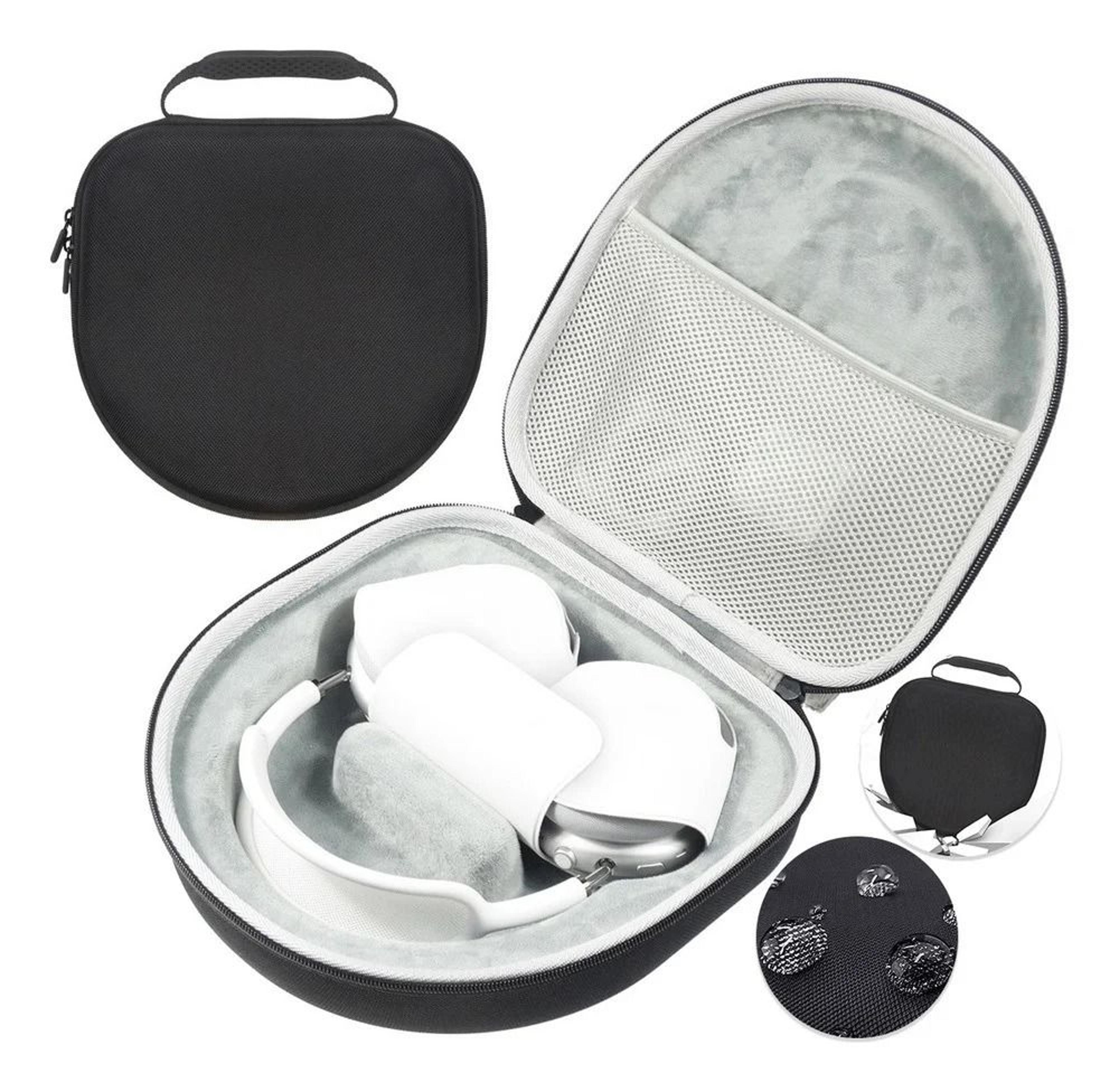 Professional Large EVA Hard Shell Headphone Travel Case 0