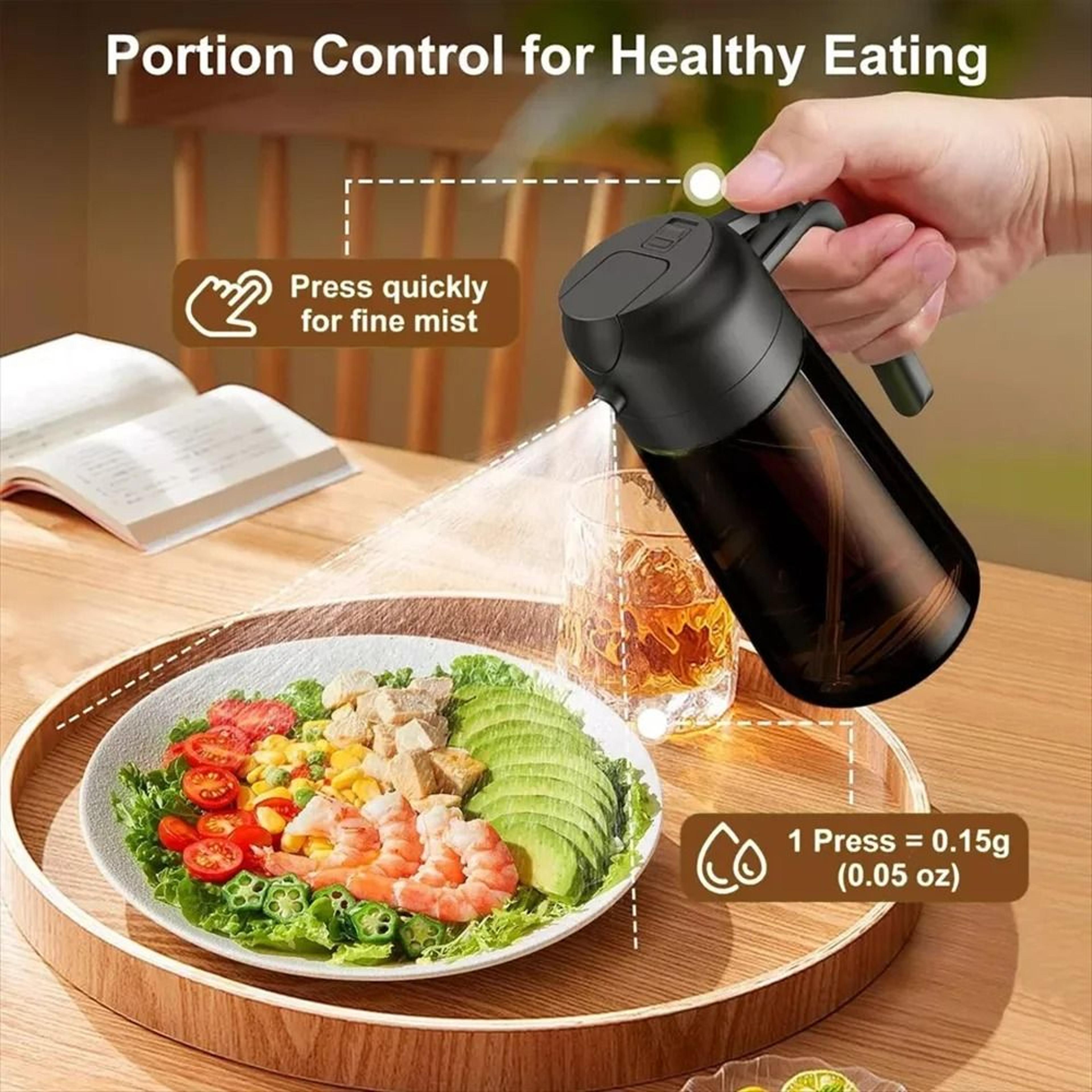 Professional 2in1 Glass Oil Dispenser And Precision Sprayer 1
