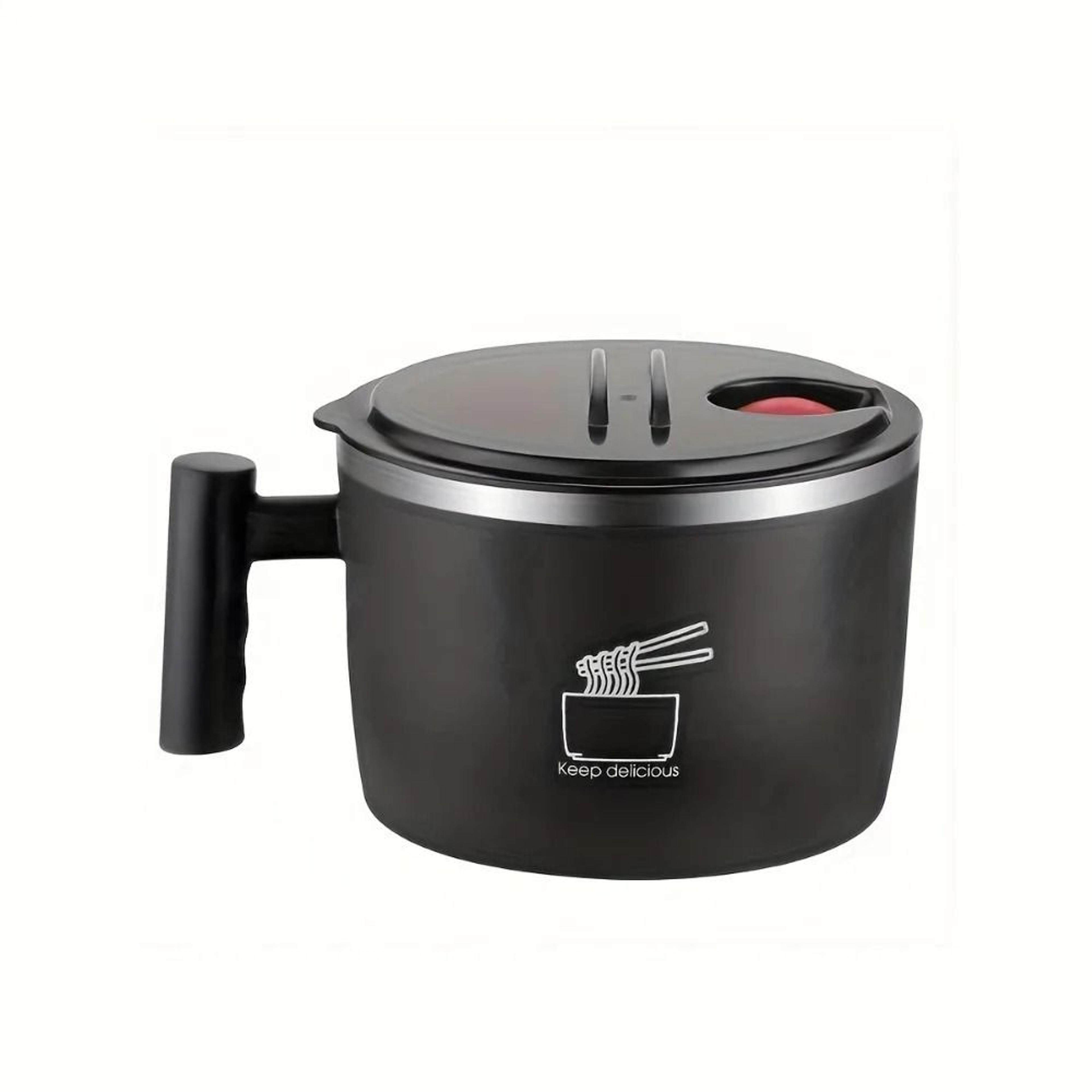 Insulated Stainless Steel Instant Noodle Bowl And Portable Sealed Lunch Box 7