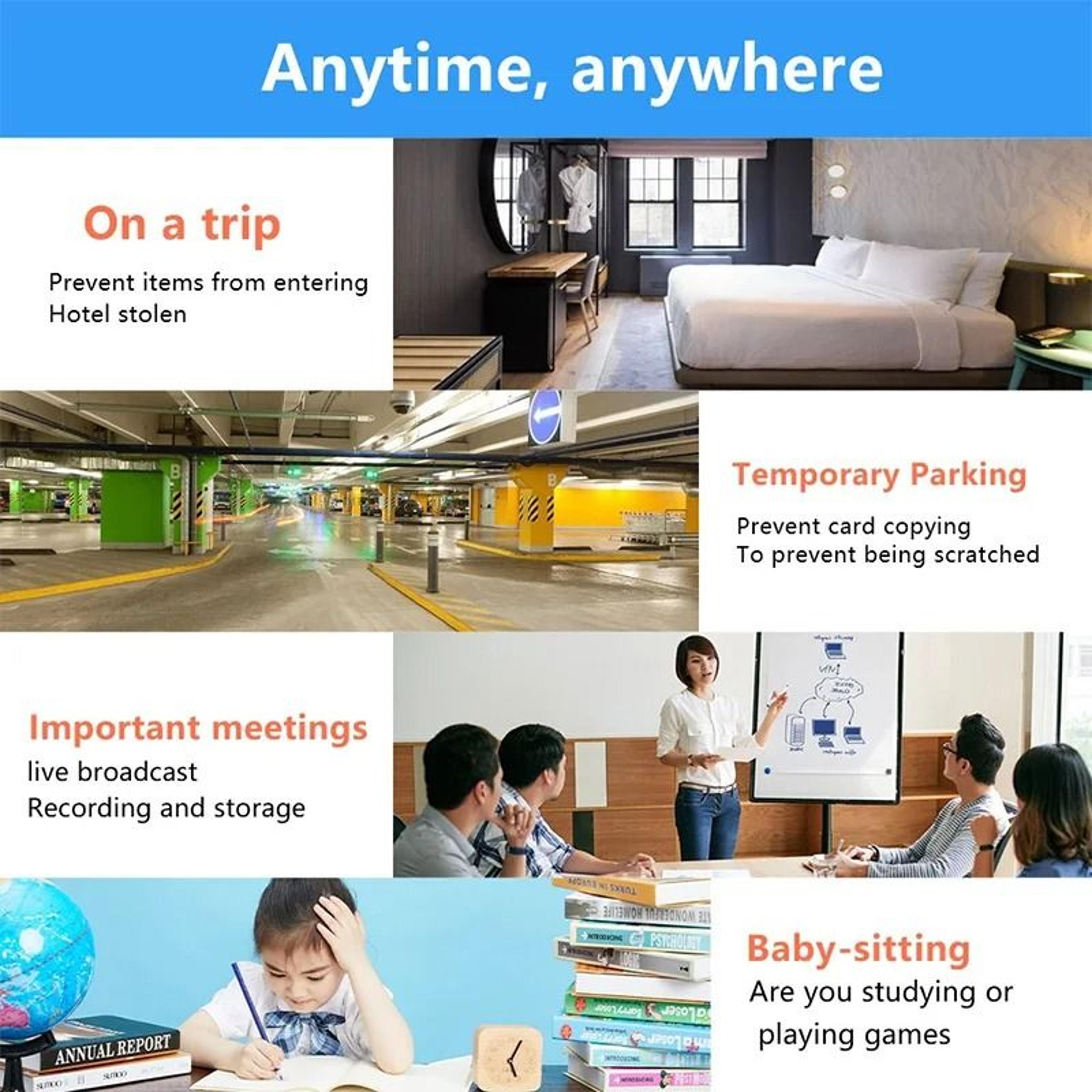 Professional UltraCompact 1080P HD Security Camera And Wireless Motion Detection Monitor 5