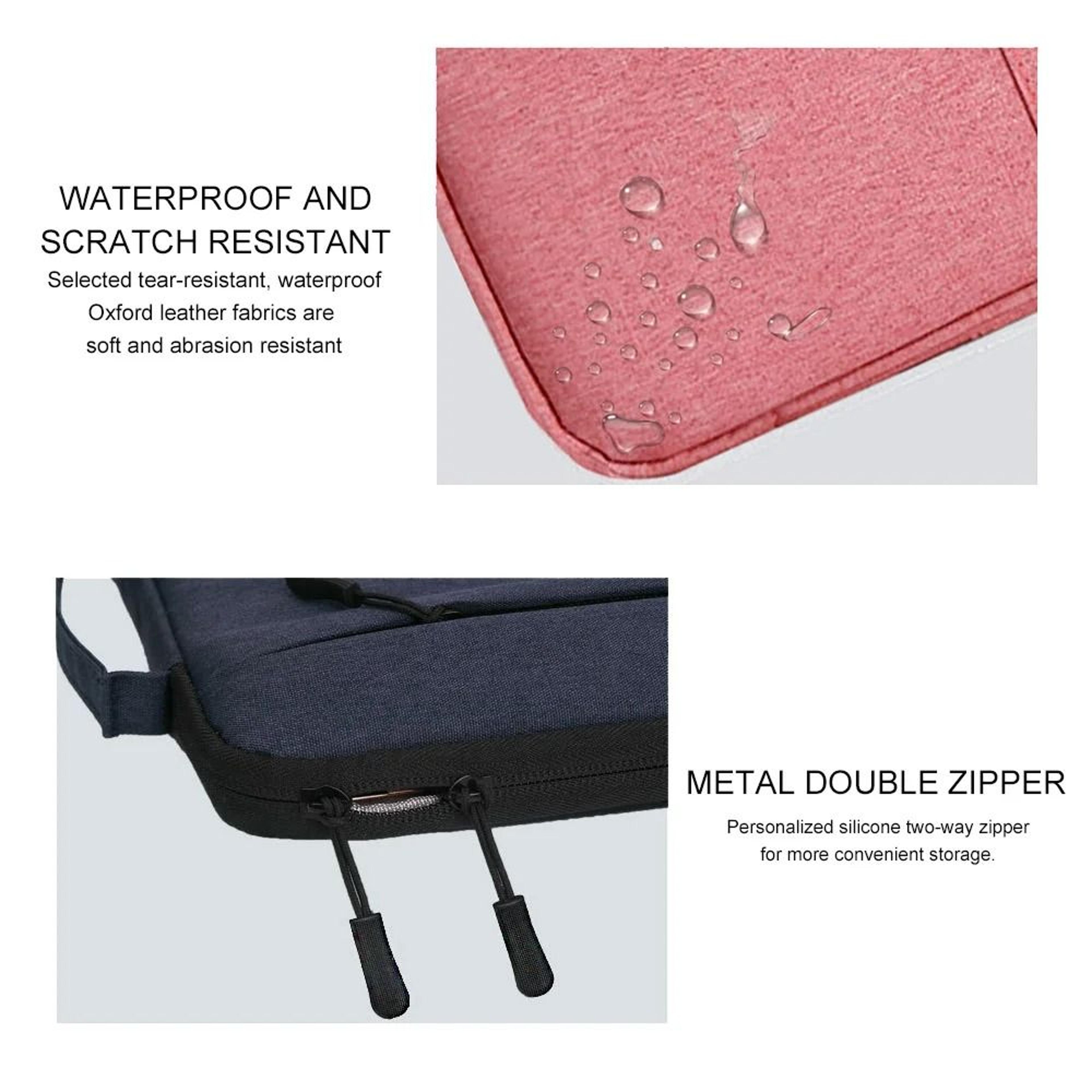 Professional Waterproof Slim Laptop Sleeve And MultiFit Notebook Briefcase 4