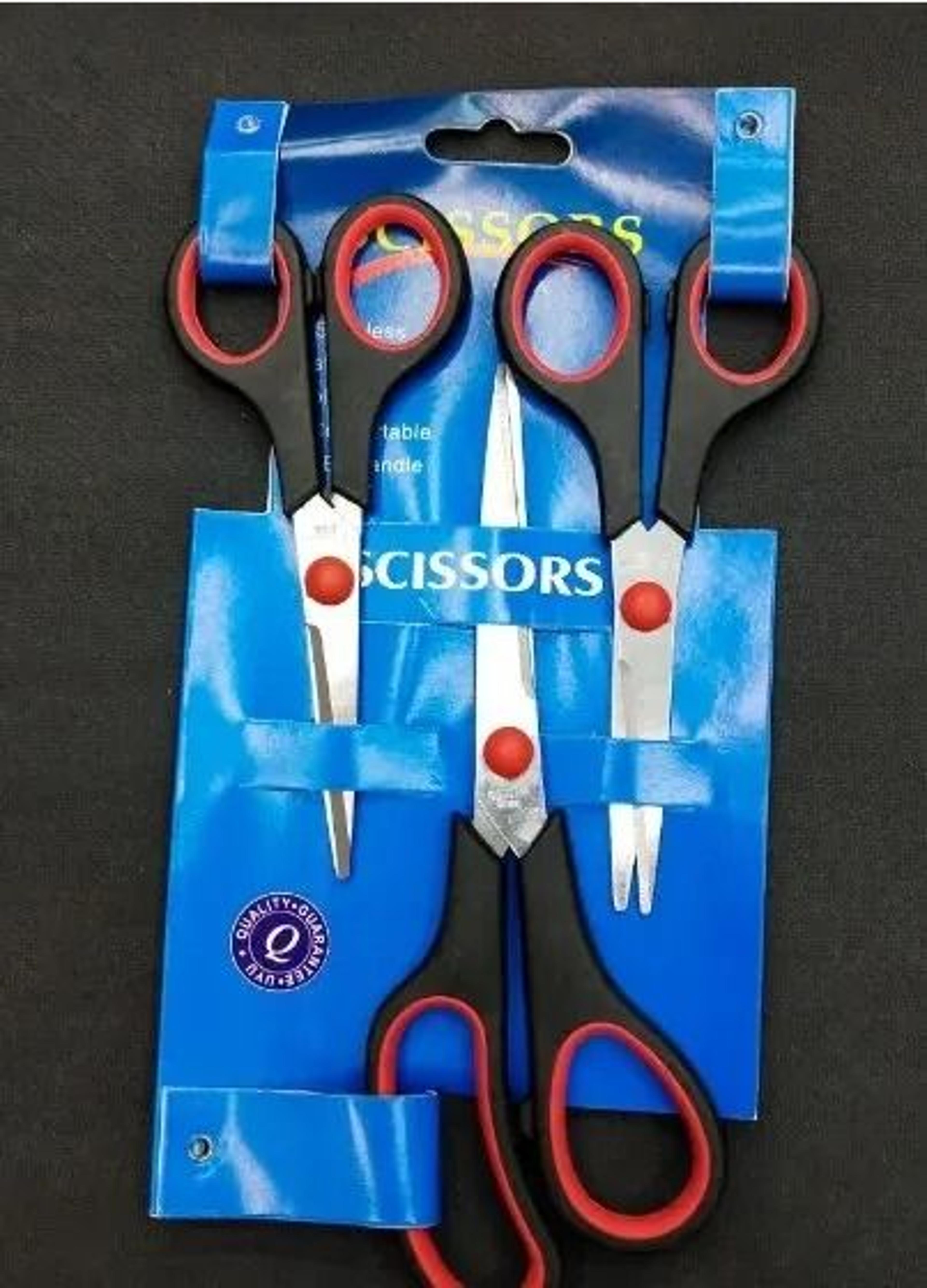 High Precision Stainless Steel Sewing Scissors And 3 Piece Comfort Grip Multipurpose Craft Set 6