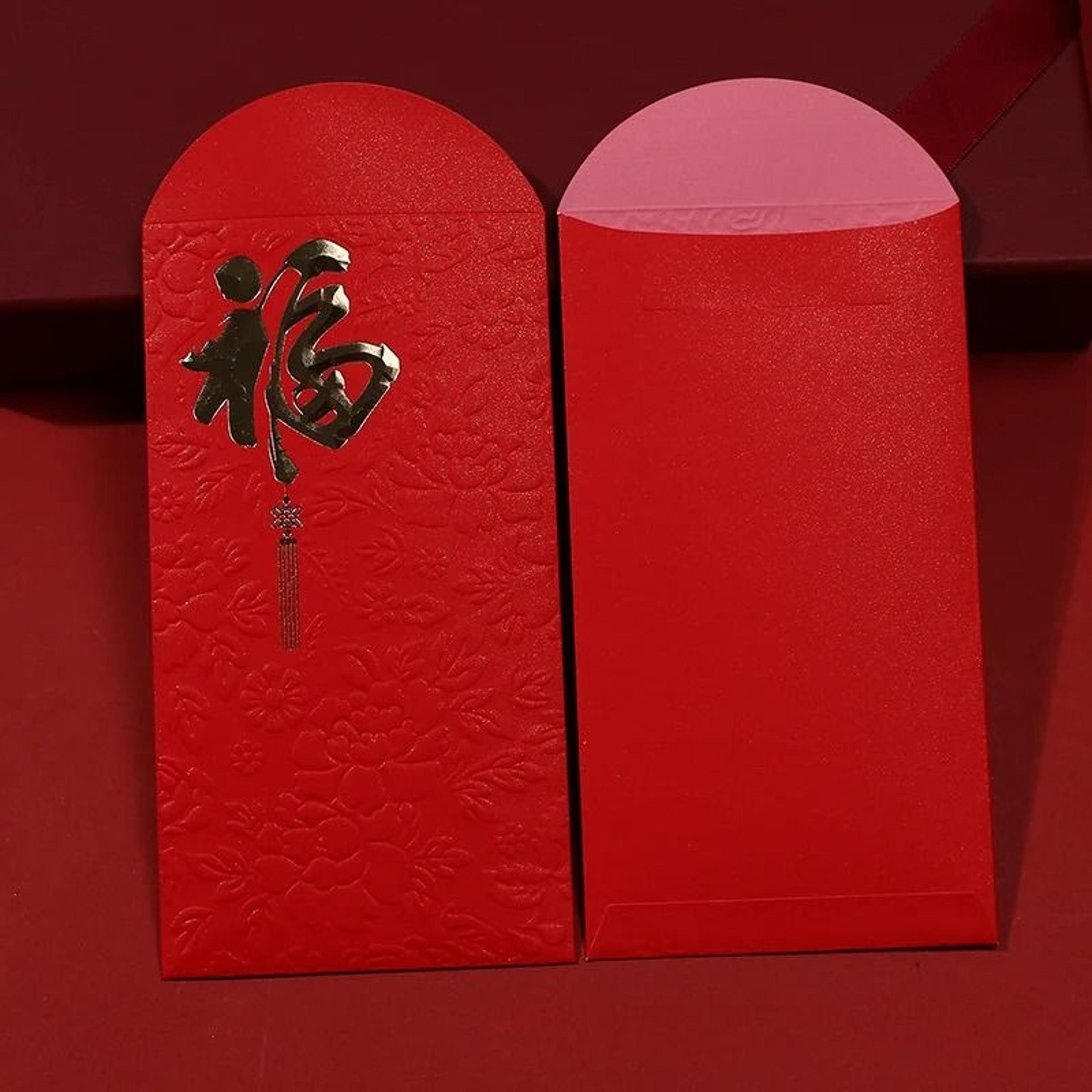 40 Piece Lucky Red Envelopes And Precision Gold Foil Lunar Celebration Hardwar 3