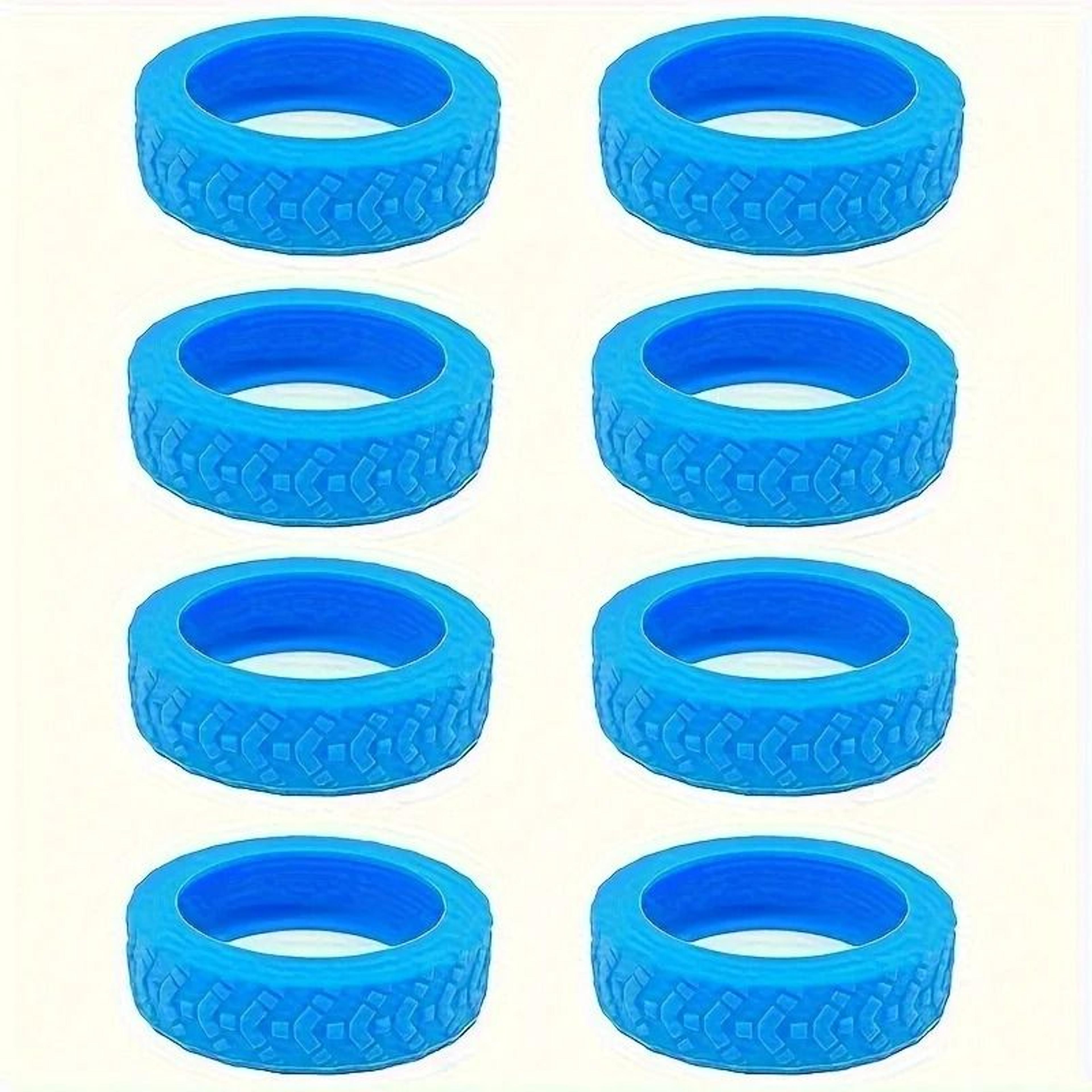 High Stability 8Piece Silicone Luggage Wheel Covers And Industrial Grade Noise Reduction Hardware 6