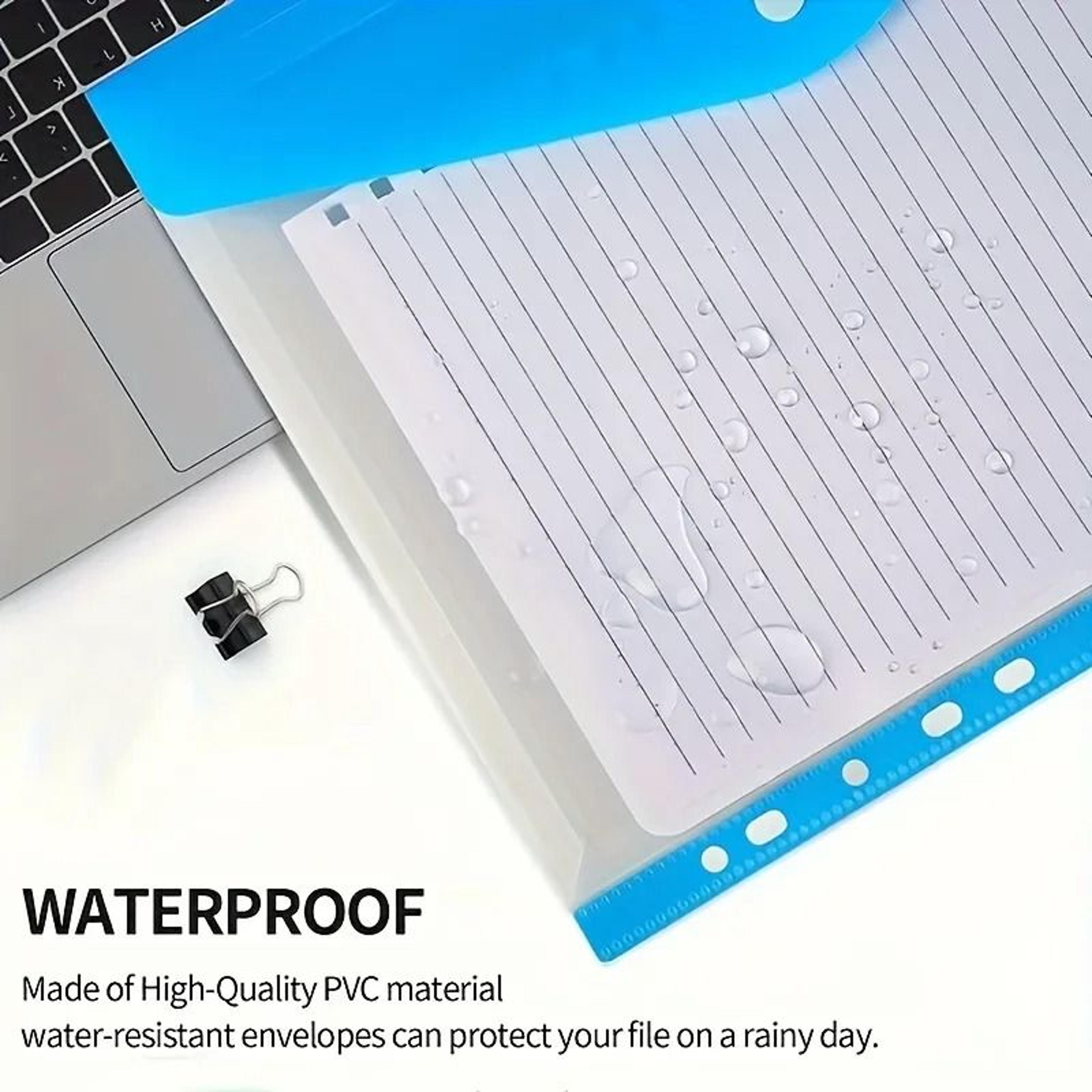 Expandable A4 LooseLeaf Document Pockets 3