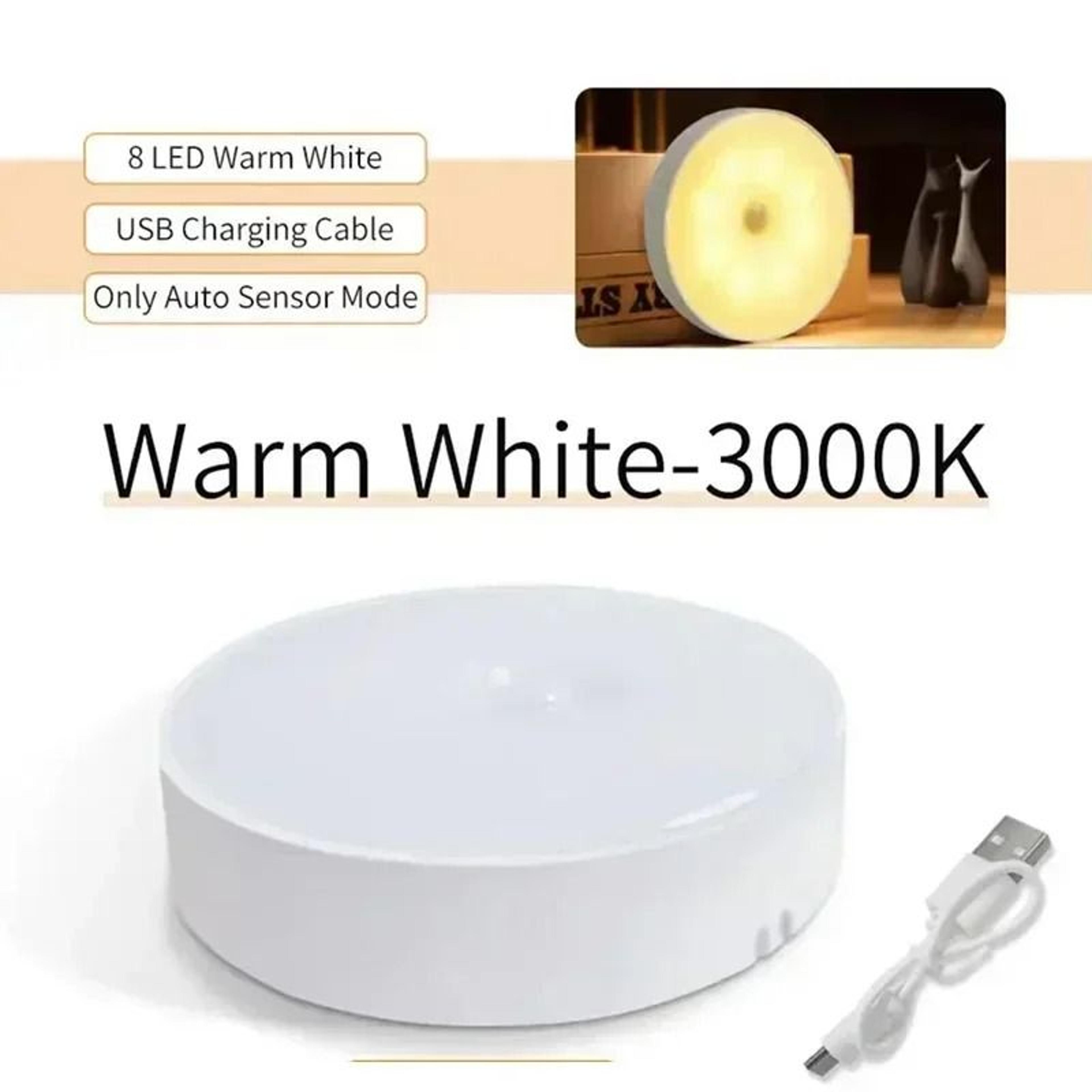 Motion Sensor Indoor Night Light And Wireless Magnetic Lamp 2Pack 6