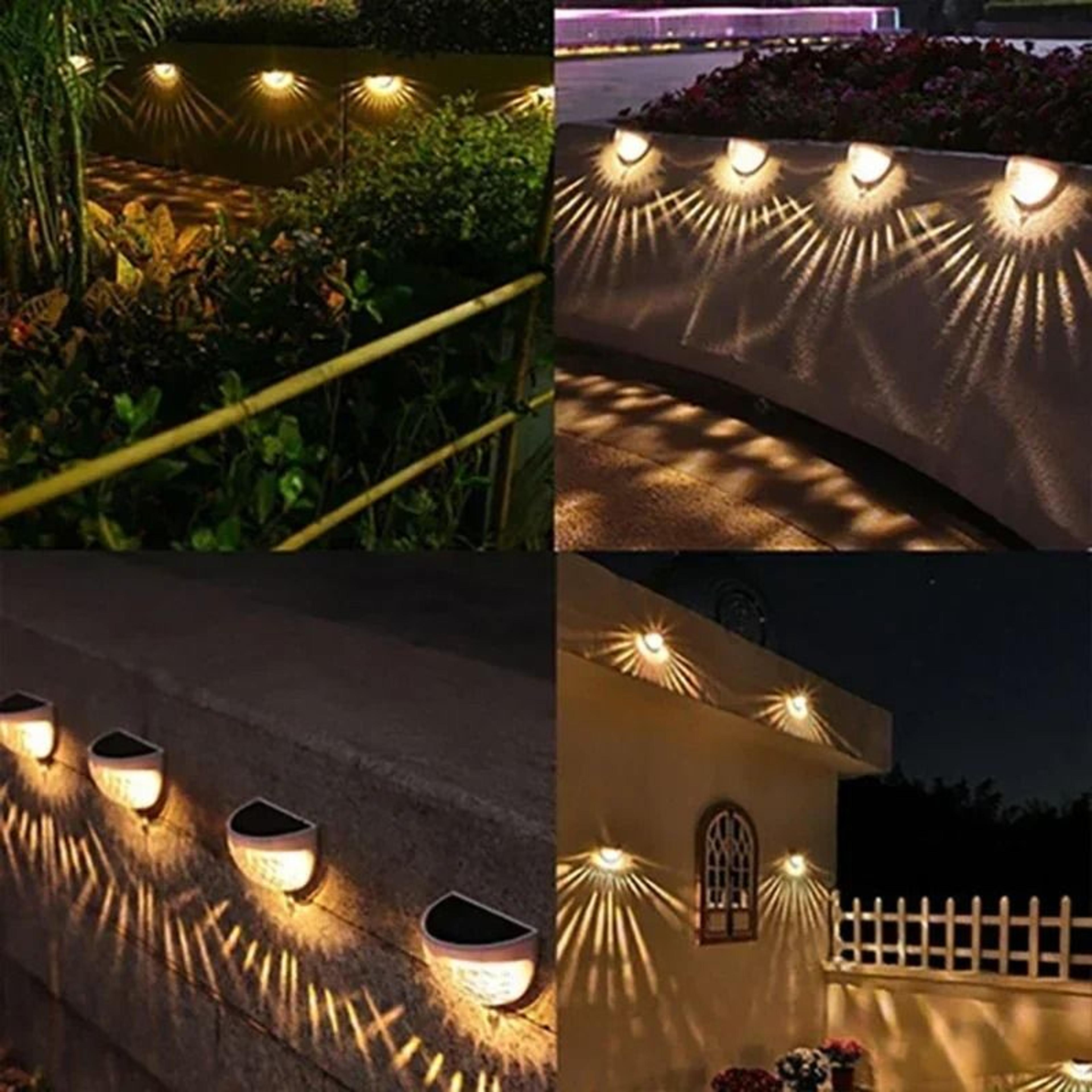 Solar Deck Light Outdoor Peel And Stick Deck Railing Lights 4