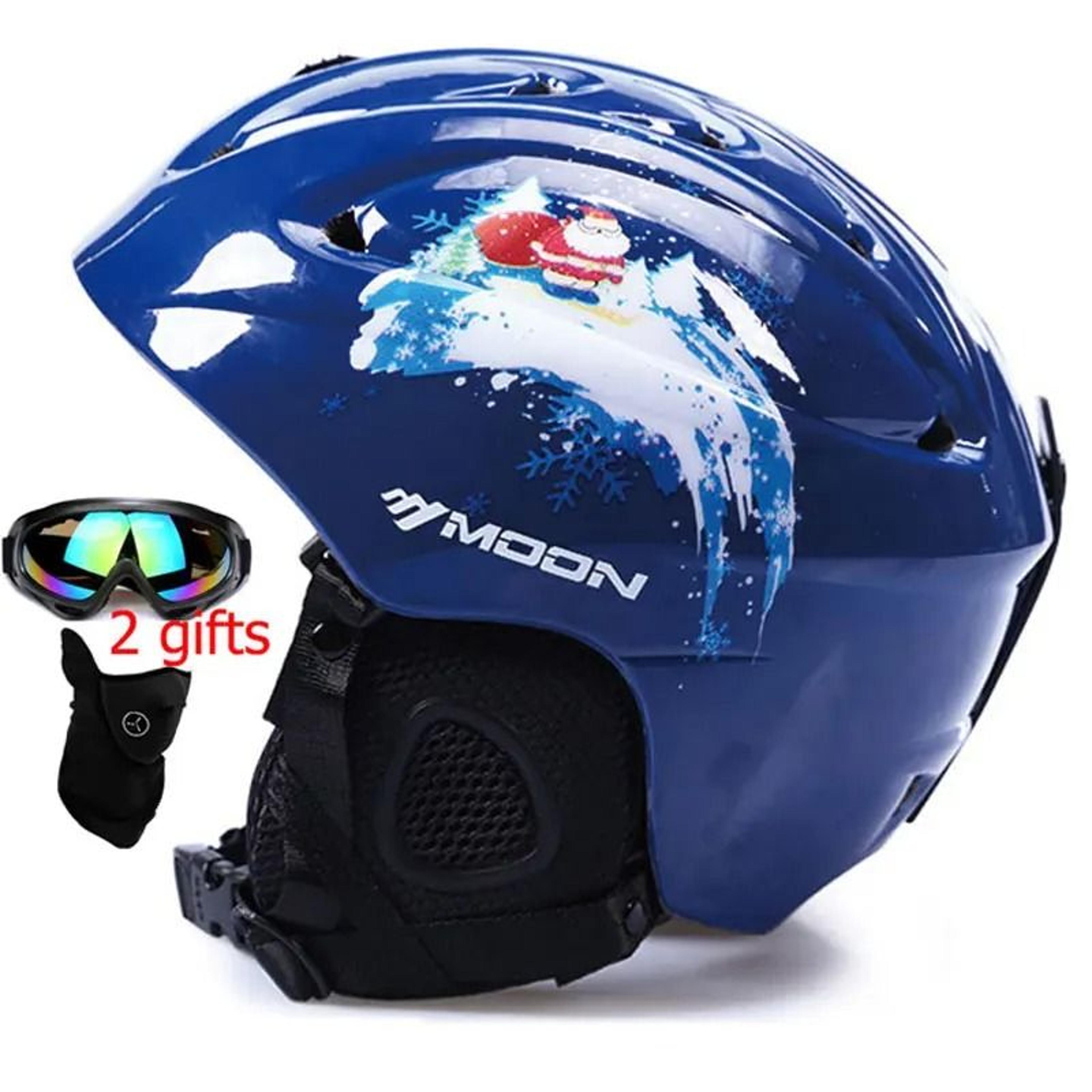 Integrally Molded Snow Safety Ski And Snowboard Helmet 22