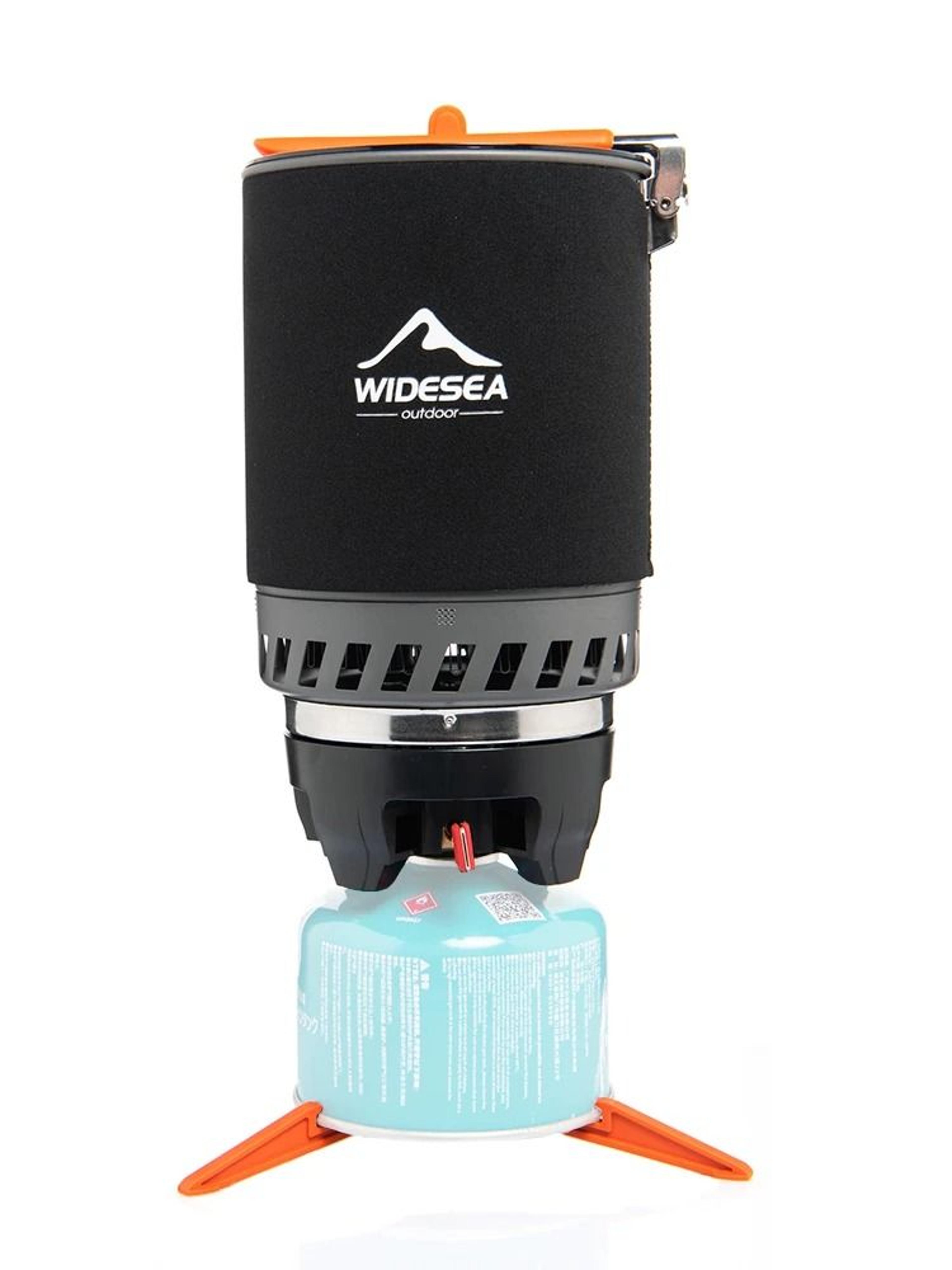 HighEfficiency Camping Cooking System With Integrated Heat Exchanger 2