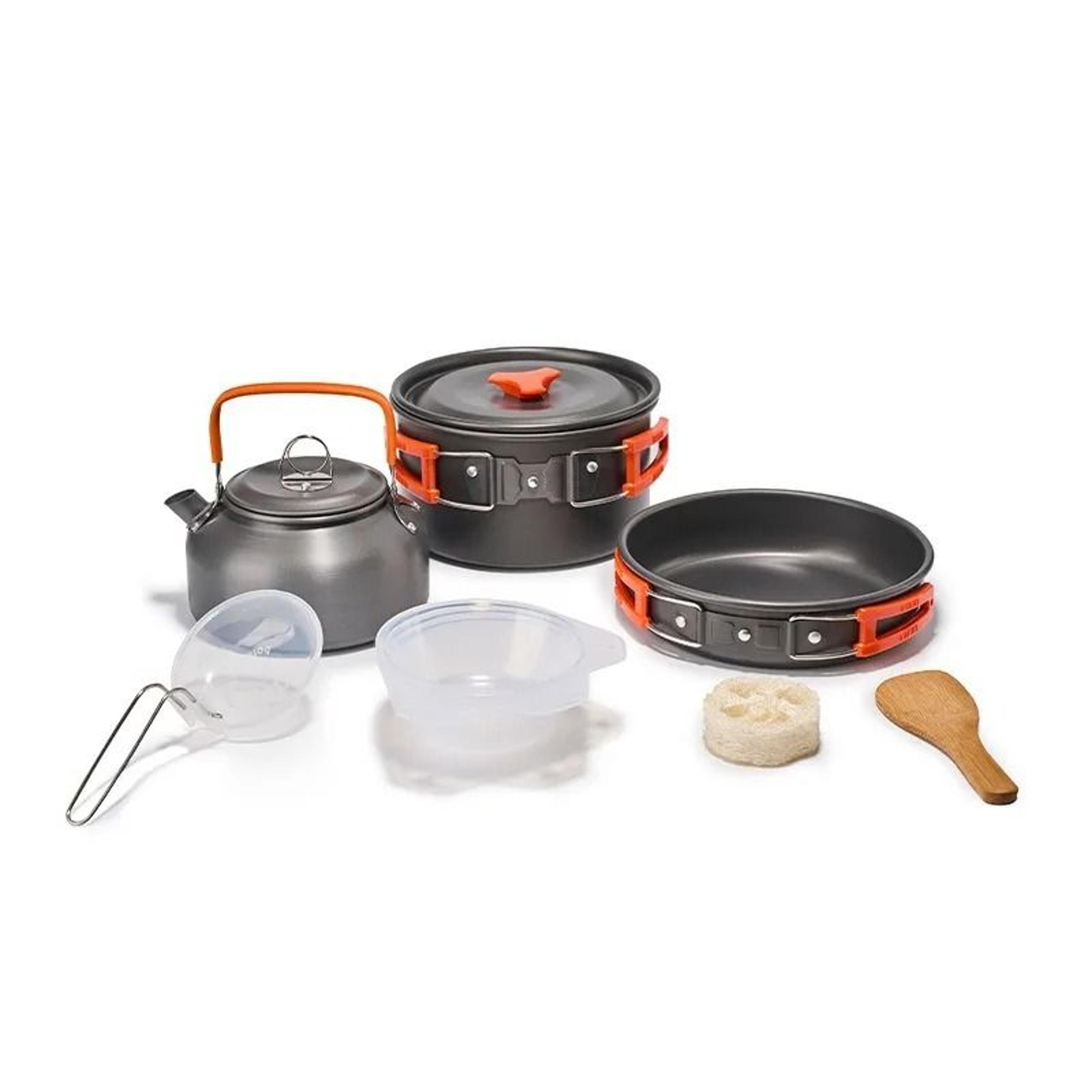Lightweight Camping Cookware Set For 13 Persons 0