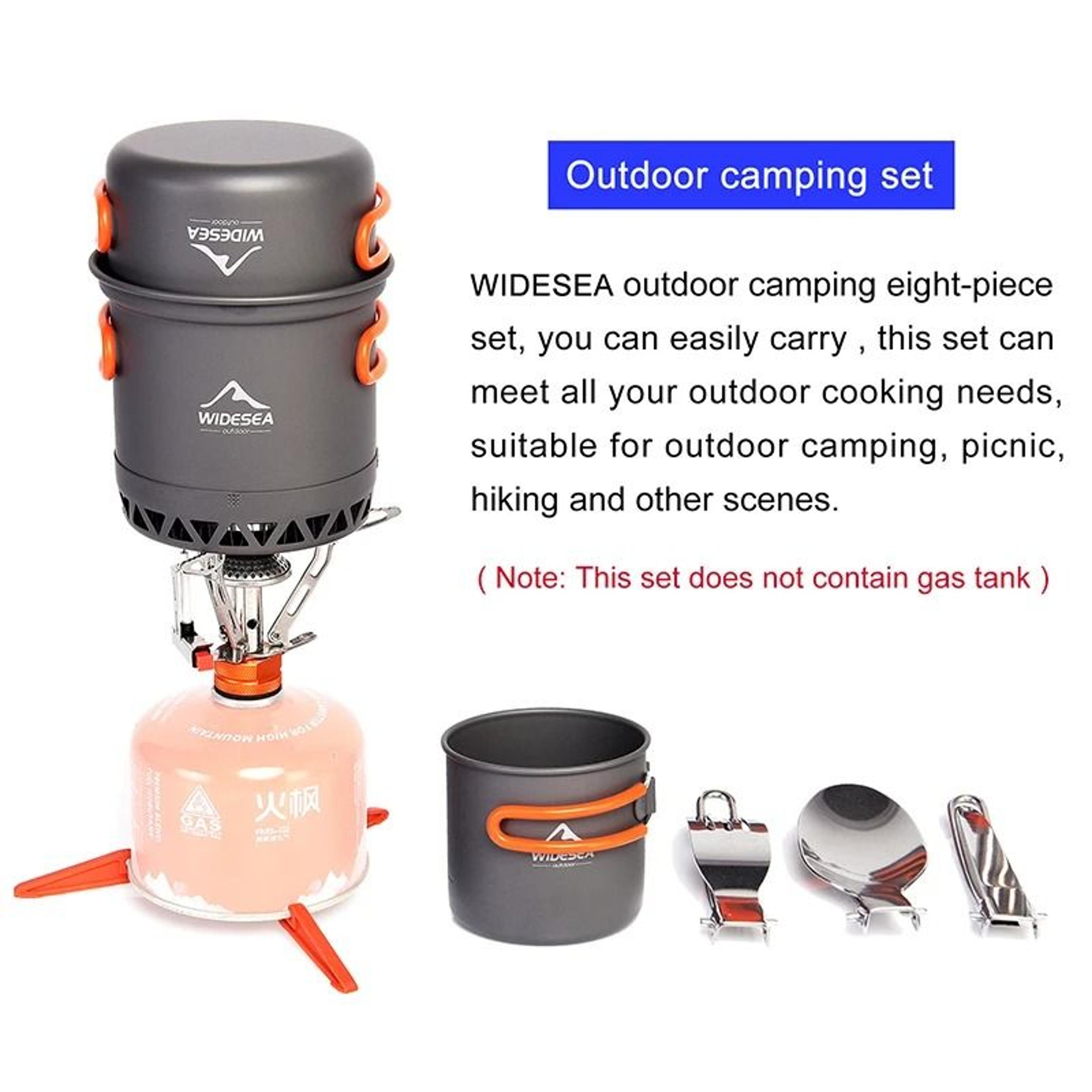 AllInOne Ultralight Camping Cookware System 5