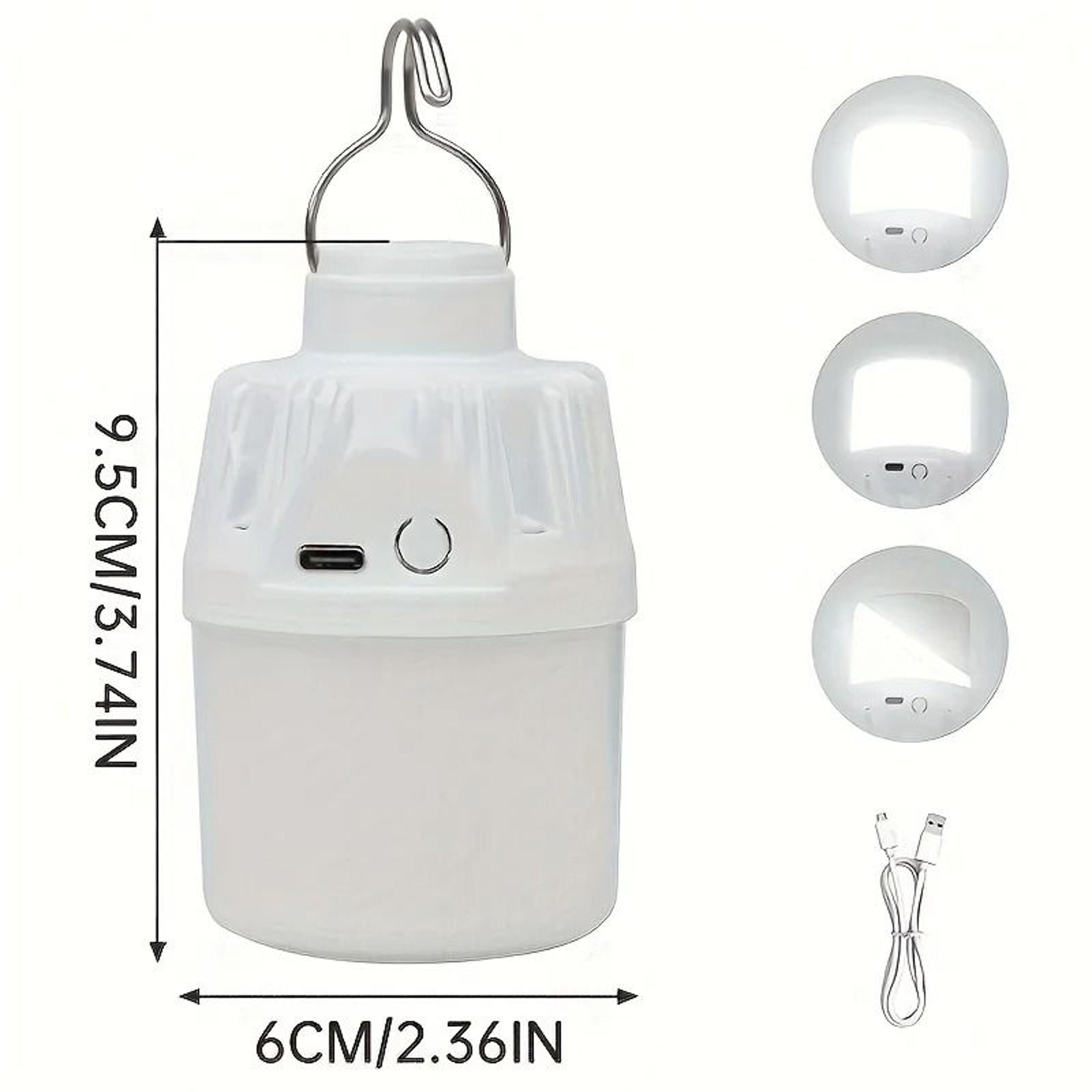 Portable Retro Camping Bulb  USB Rechargeable LED Hanging Lantern 5