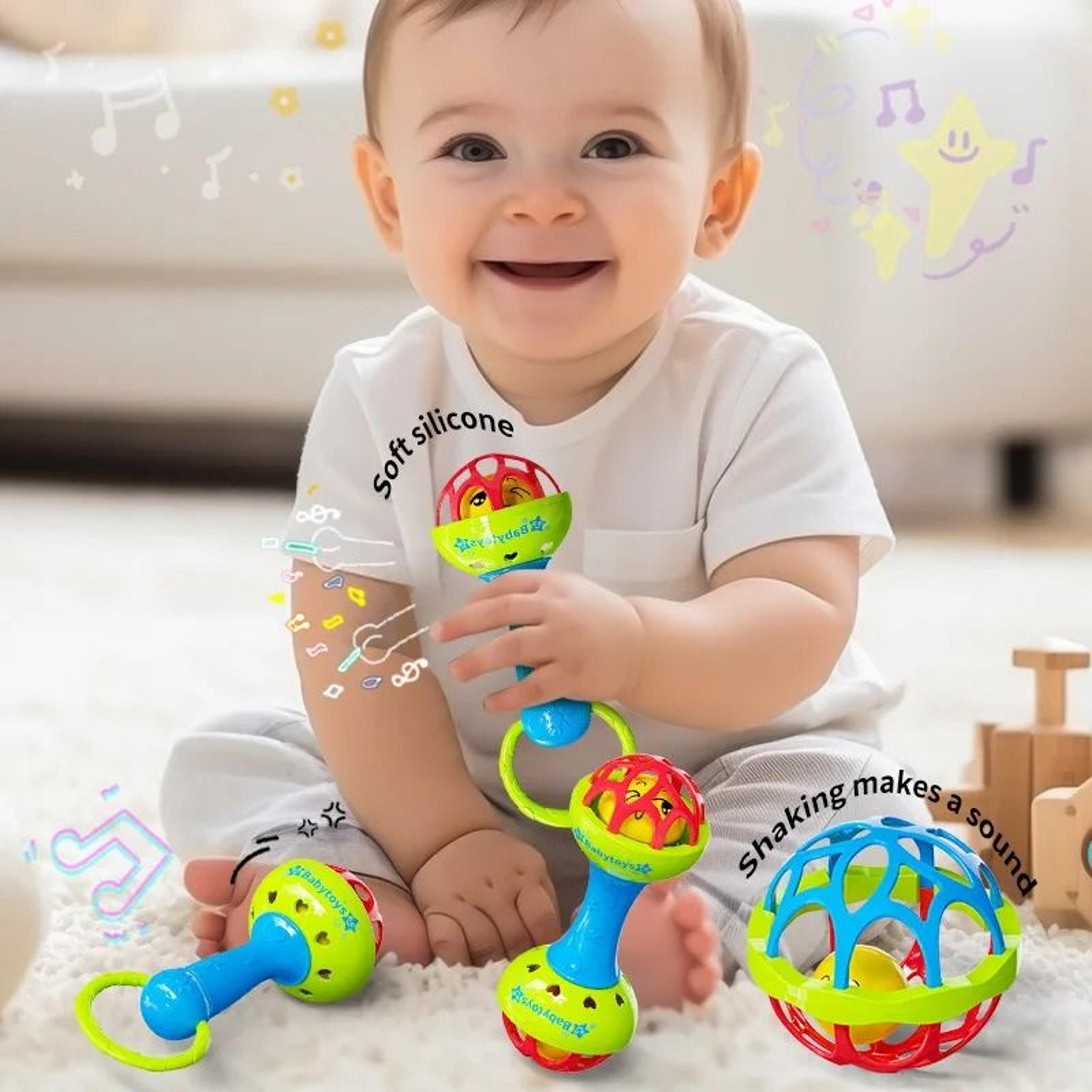 Sensory Development Rhythm Set  Educational Drum Bell And Ball Toys 4