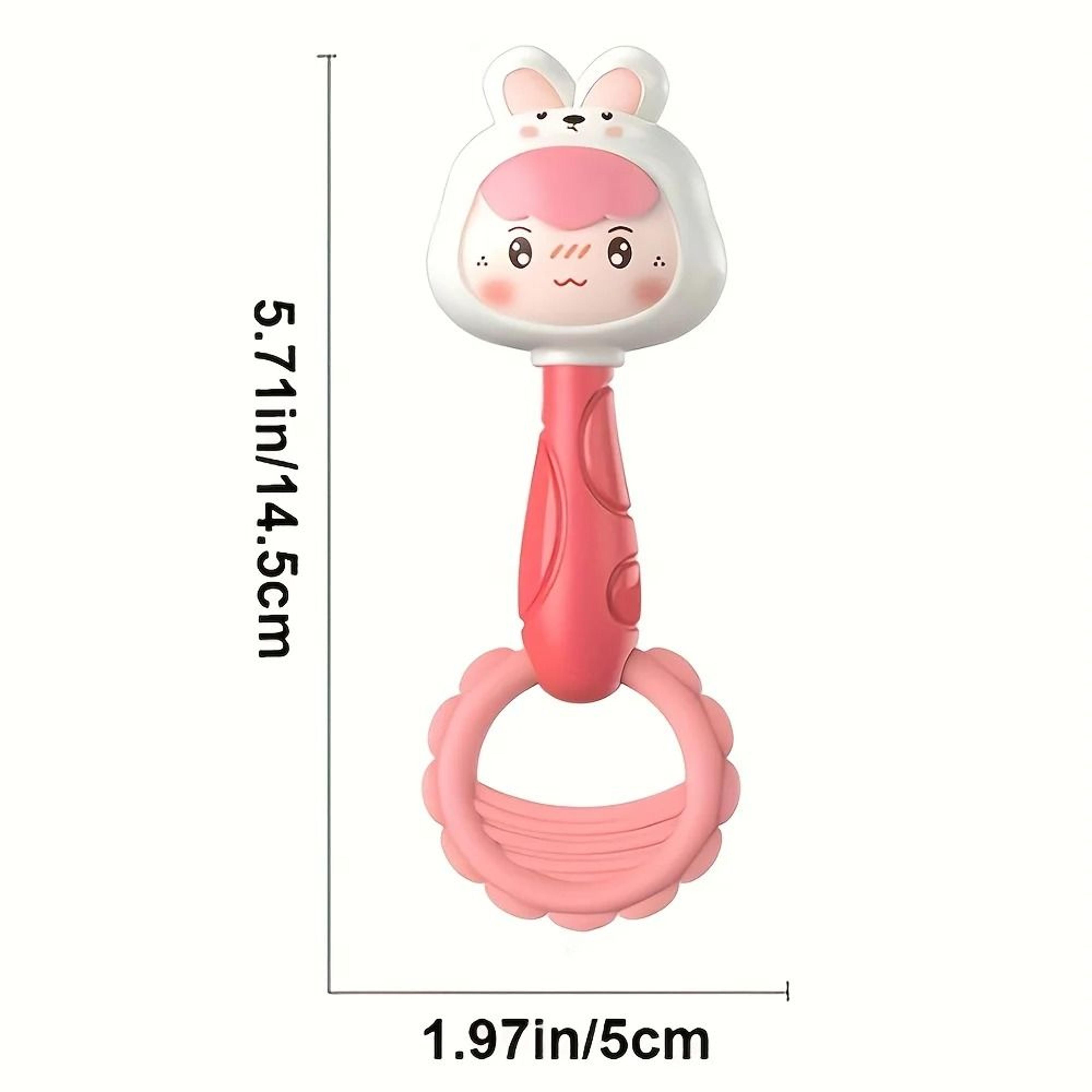 Soft Sensory Hand Chime Toy  Interactive Animal Plush For Early Development 1