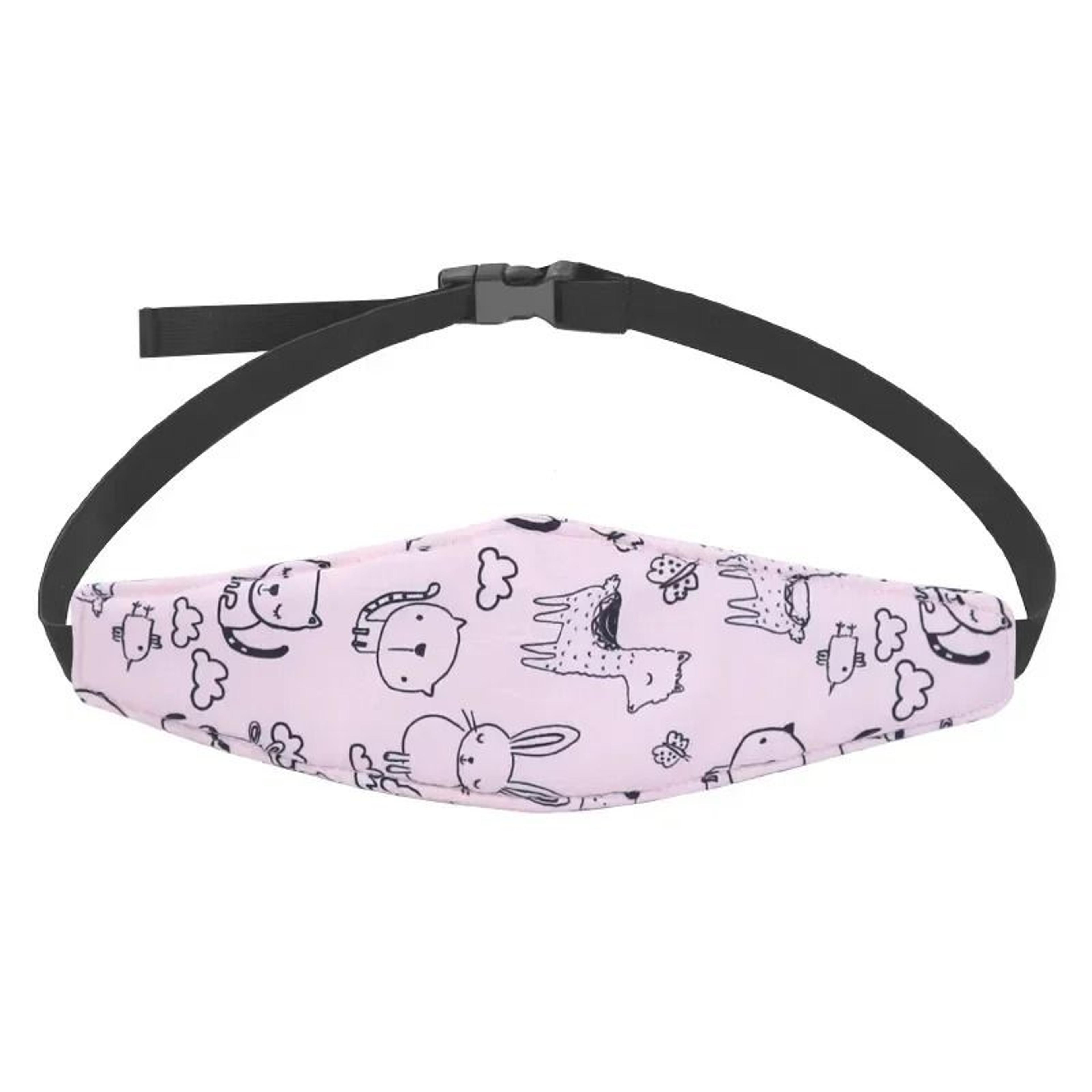 Comfortable Baby Head Support Belt  Adjustable Sleep Positioner For Car Seats  Strollers 9