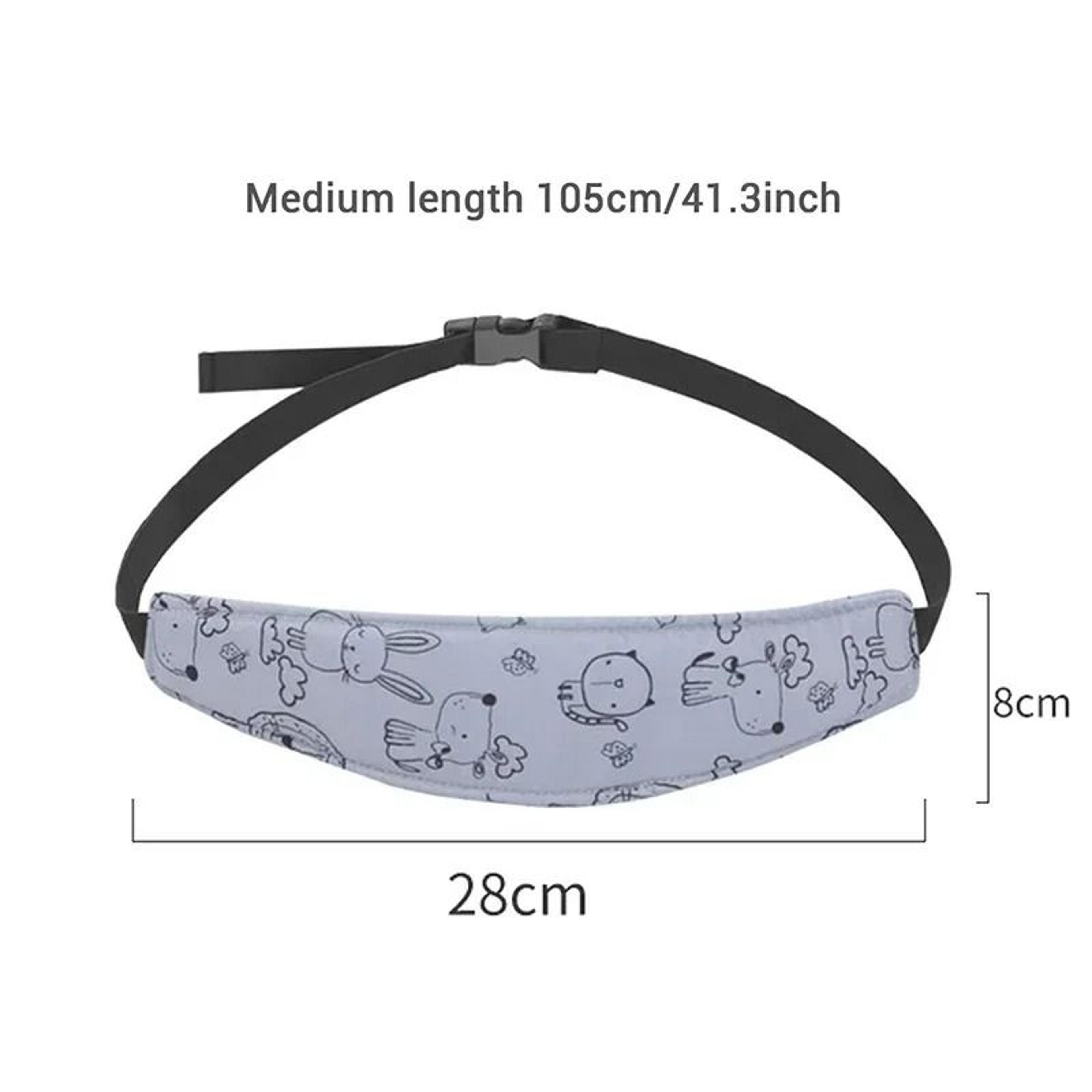 Comfortable Baby Head Support Belt  Adjustable Sleep Positioner For Car Seats  Strollers 1