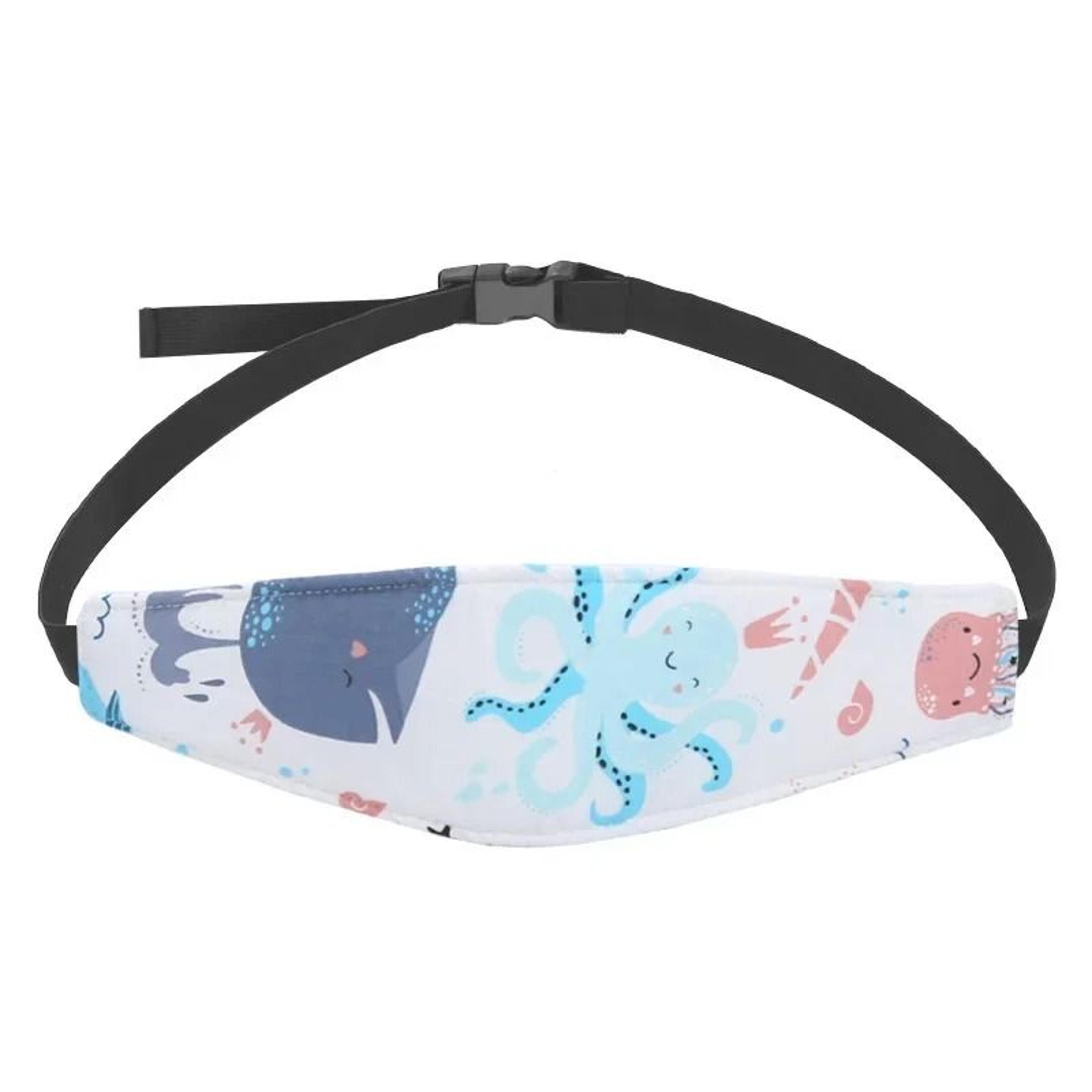 Comfortable Baby Head Support Belt  Adjustable Sleep Positioner For Car Seats  Strollers 8