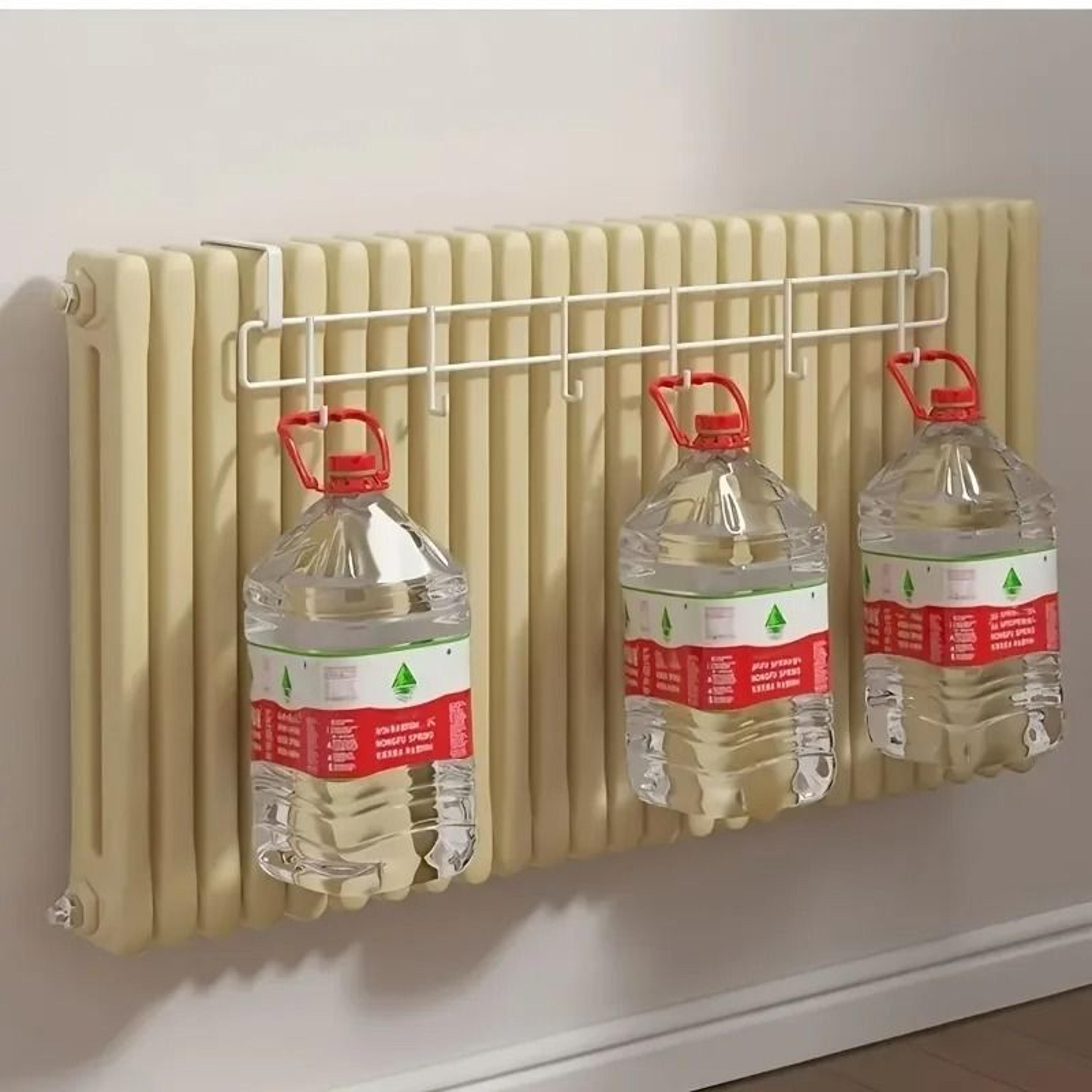 WallMounted Heater Drying Rack  HeavyDuty Metal Hanging Rod For Winter Essentials 5