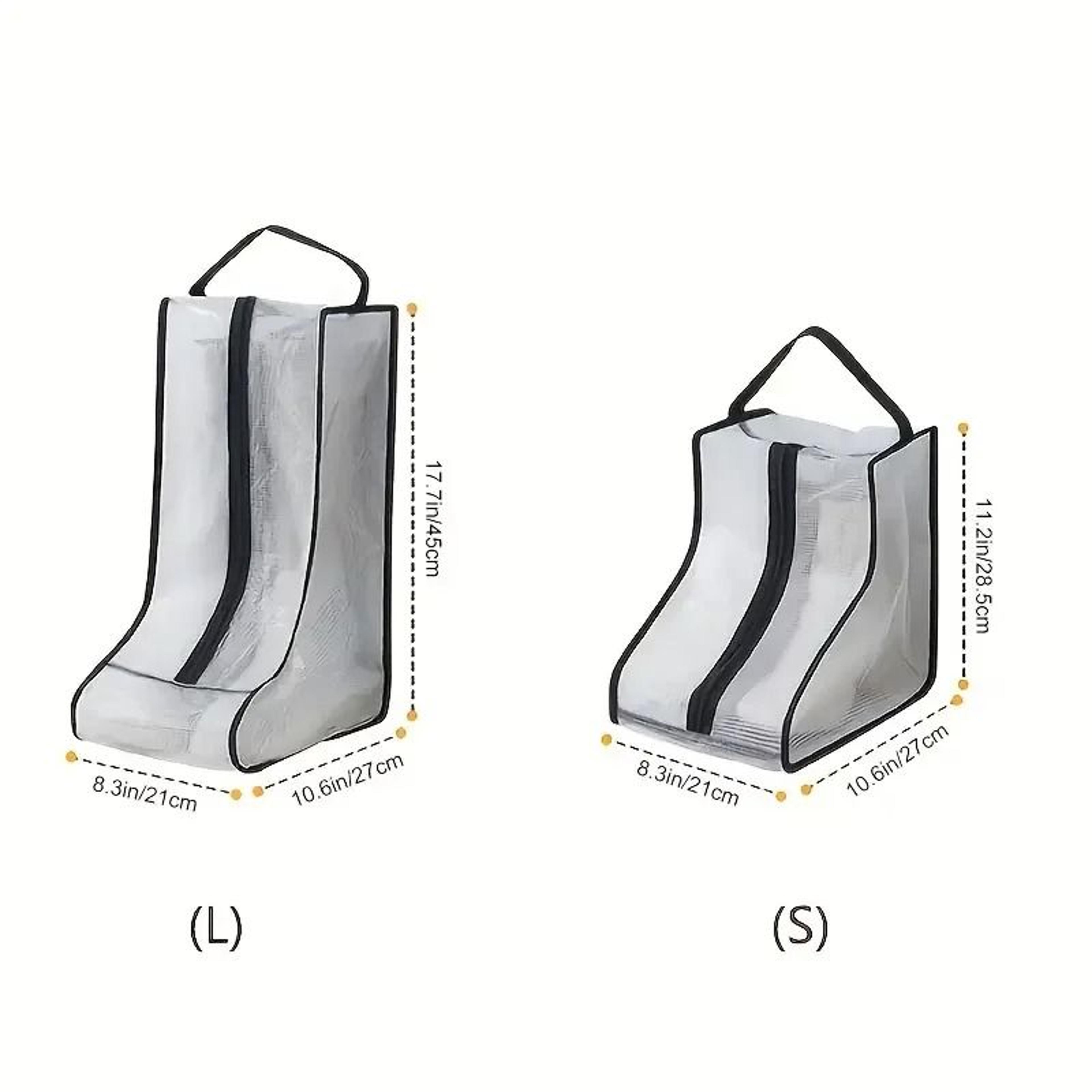 Portable Fashion Shoe Storage Bags  DustProof Travel Organizer For High Heels  Riding Boots 5