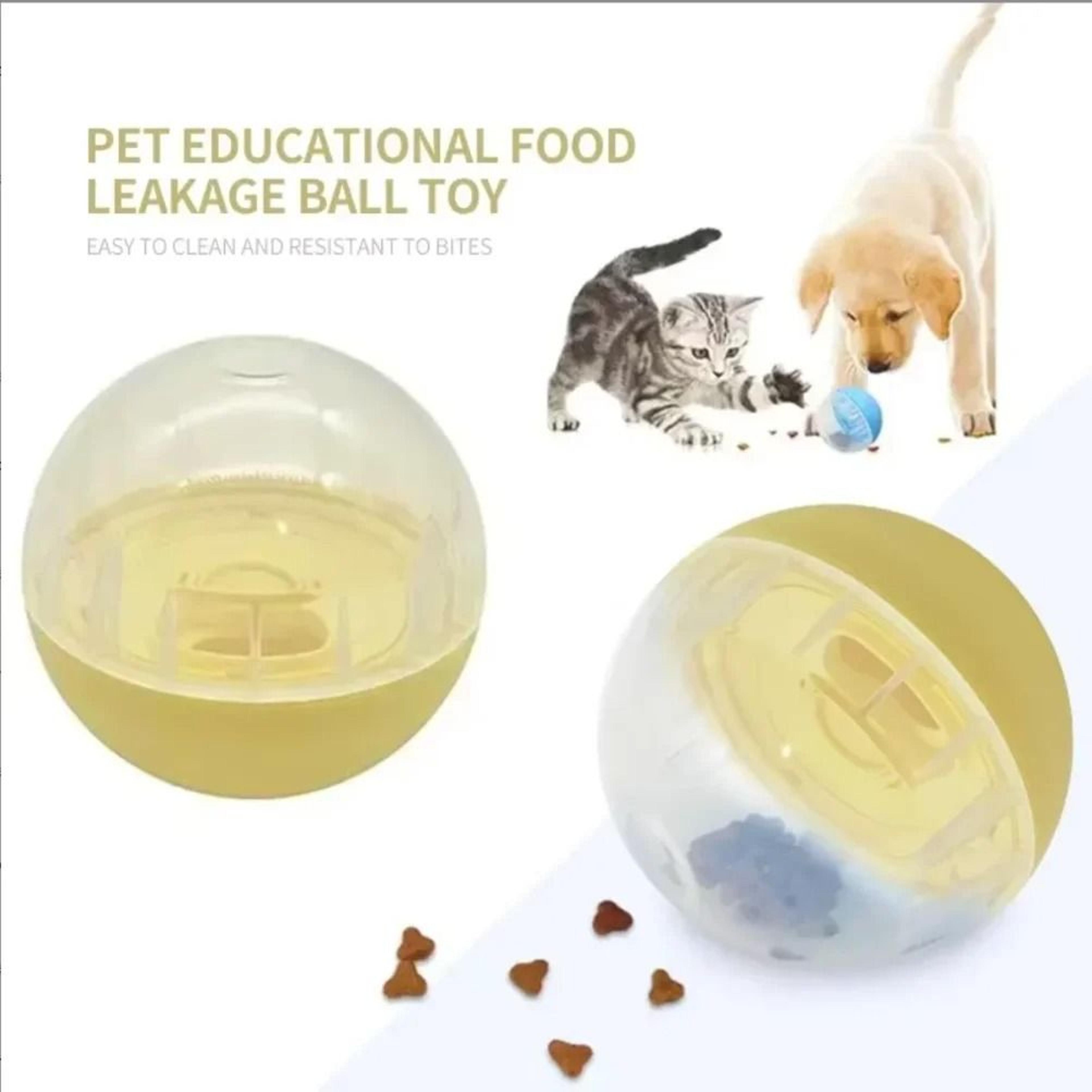 Adjustable Pet Treat Dispensing Ball  Interactive IQ Training  Slow Feeder 0
