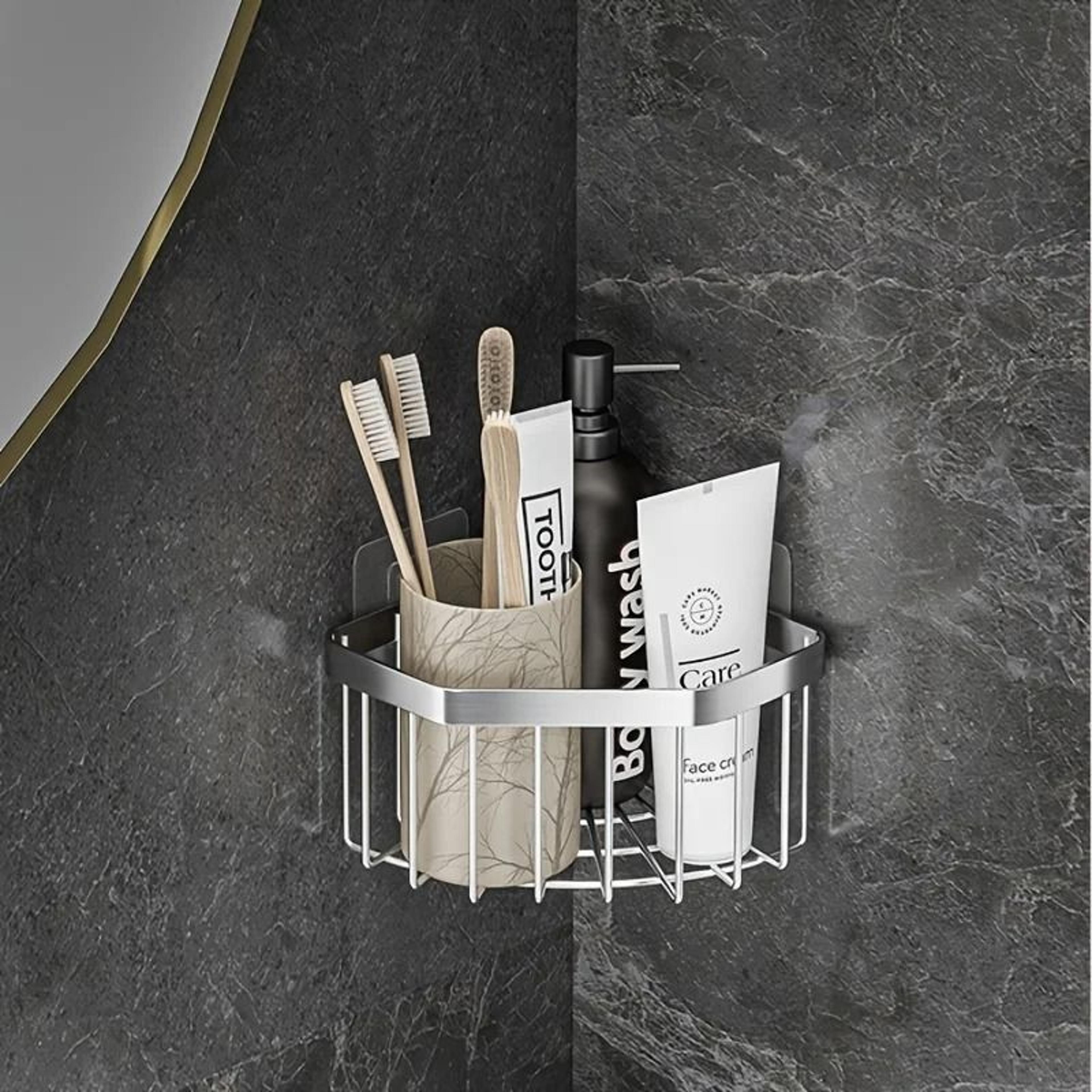 Stainless Steel Faucet Drain Rack  RustResistant Kitchen  Bathroom Sink Organizer 5