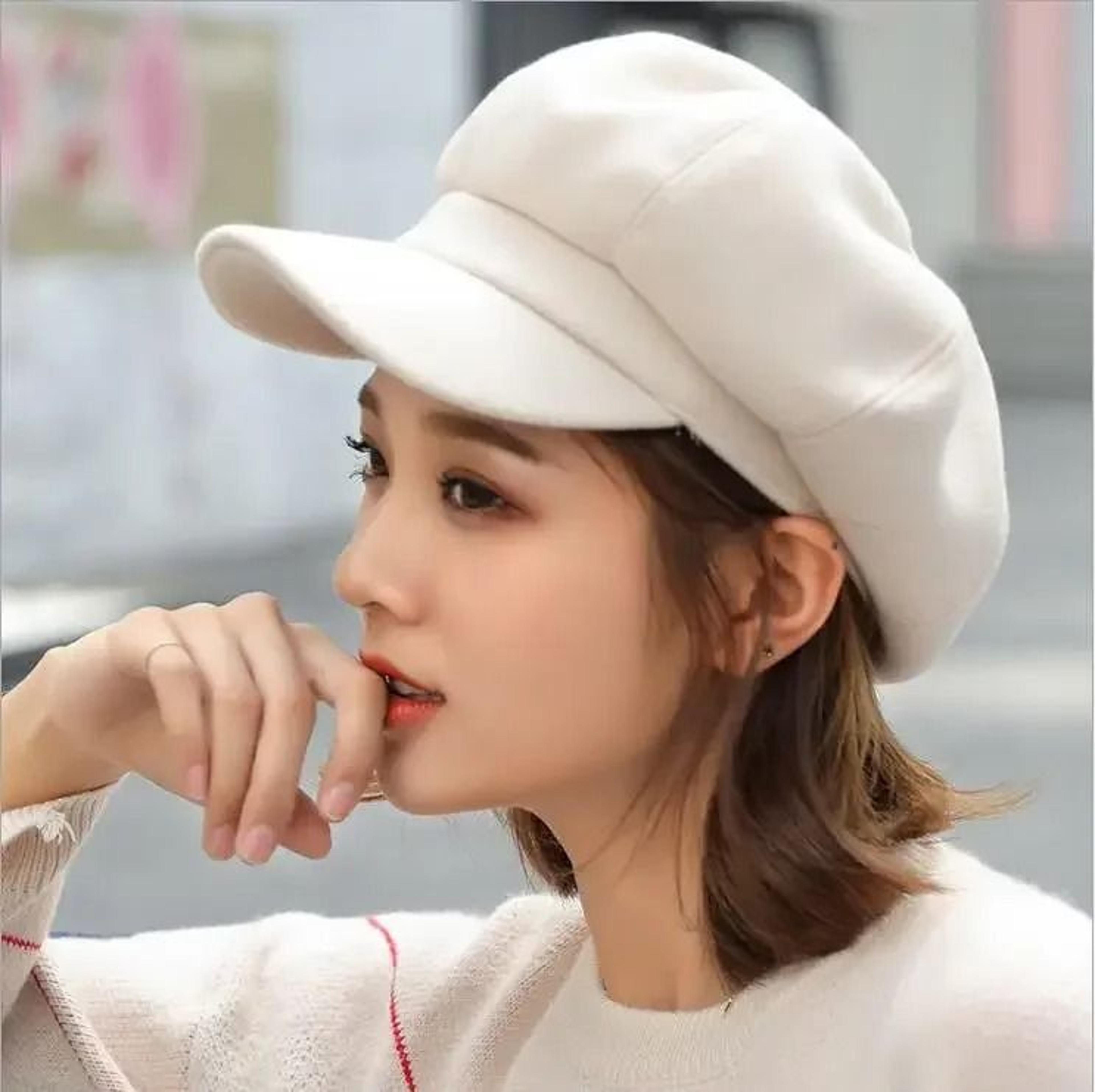 Wool Blend Octagonal Newsboy Cap  Classic Autumn  Winter Beret For Men And Women 10