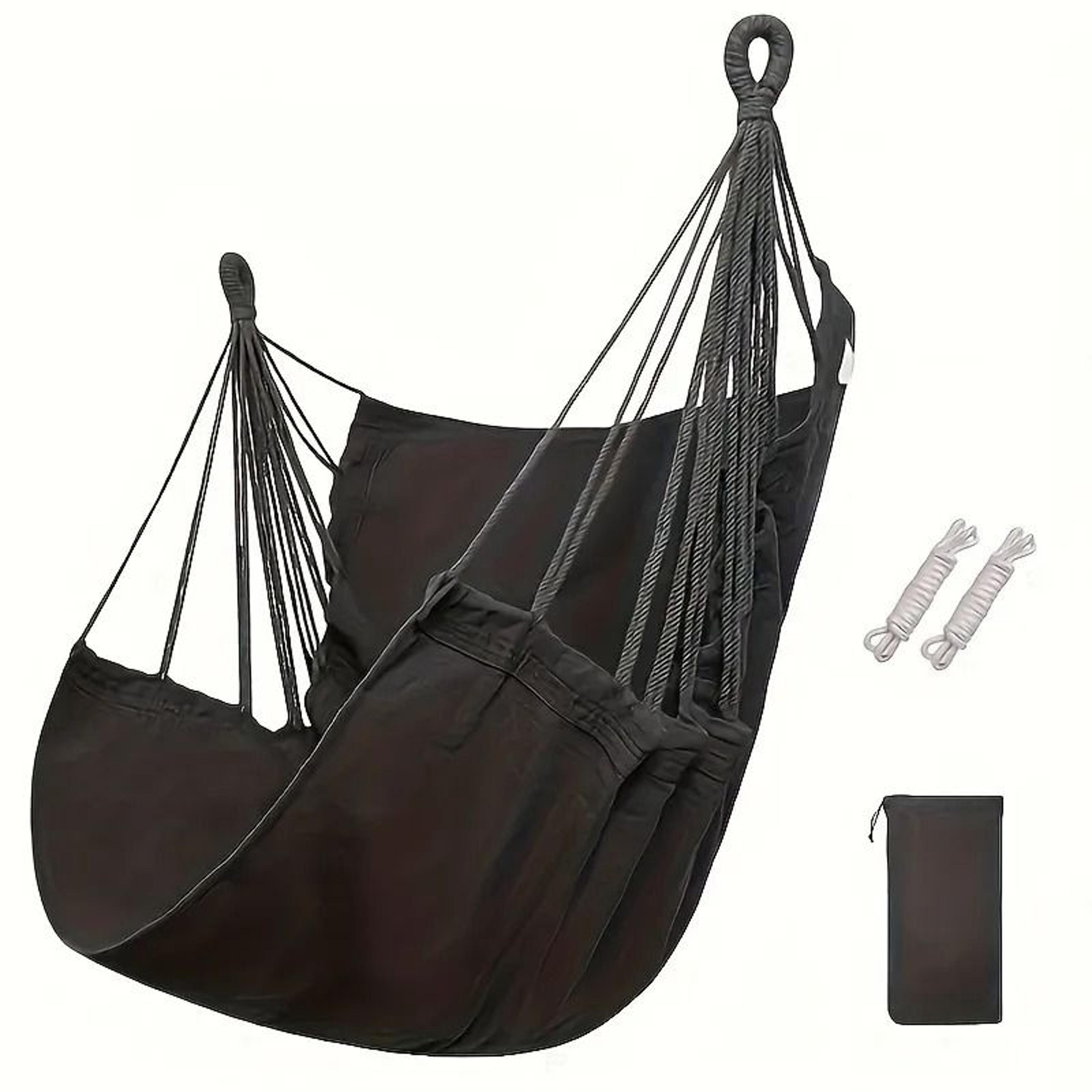 Relaxing Casual Fabric Hammock Chair  Portable Swing  Rocking Comfort 4