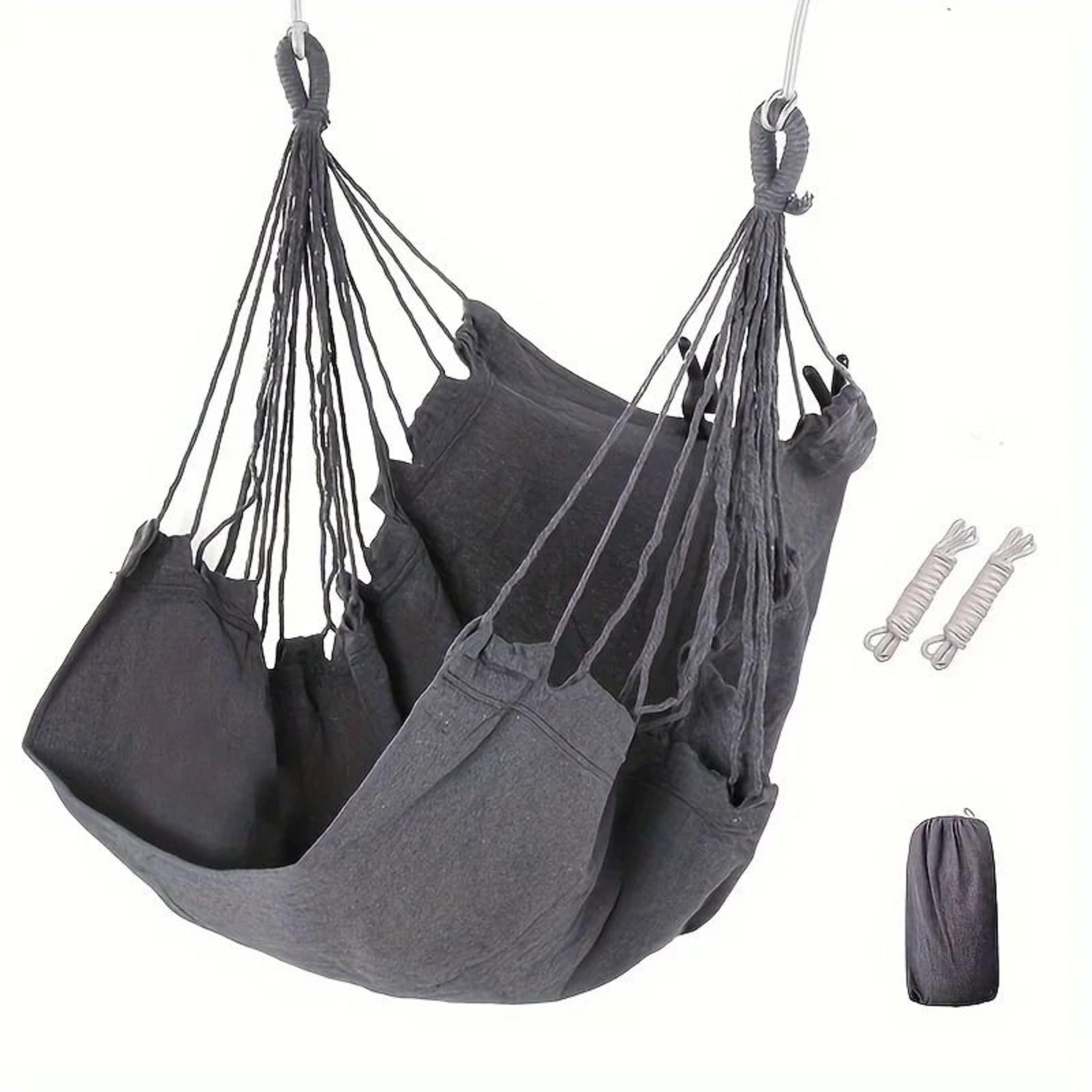 Relaxing Casual Fabric Hammock Chair  Portable Swing  Rocking Comfort 8