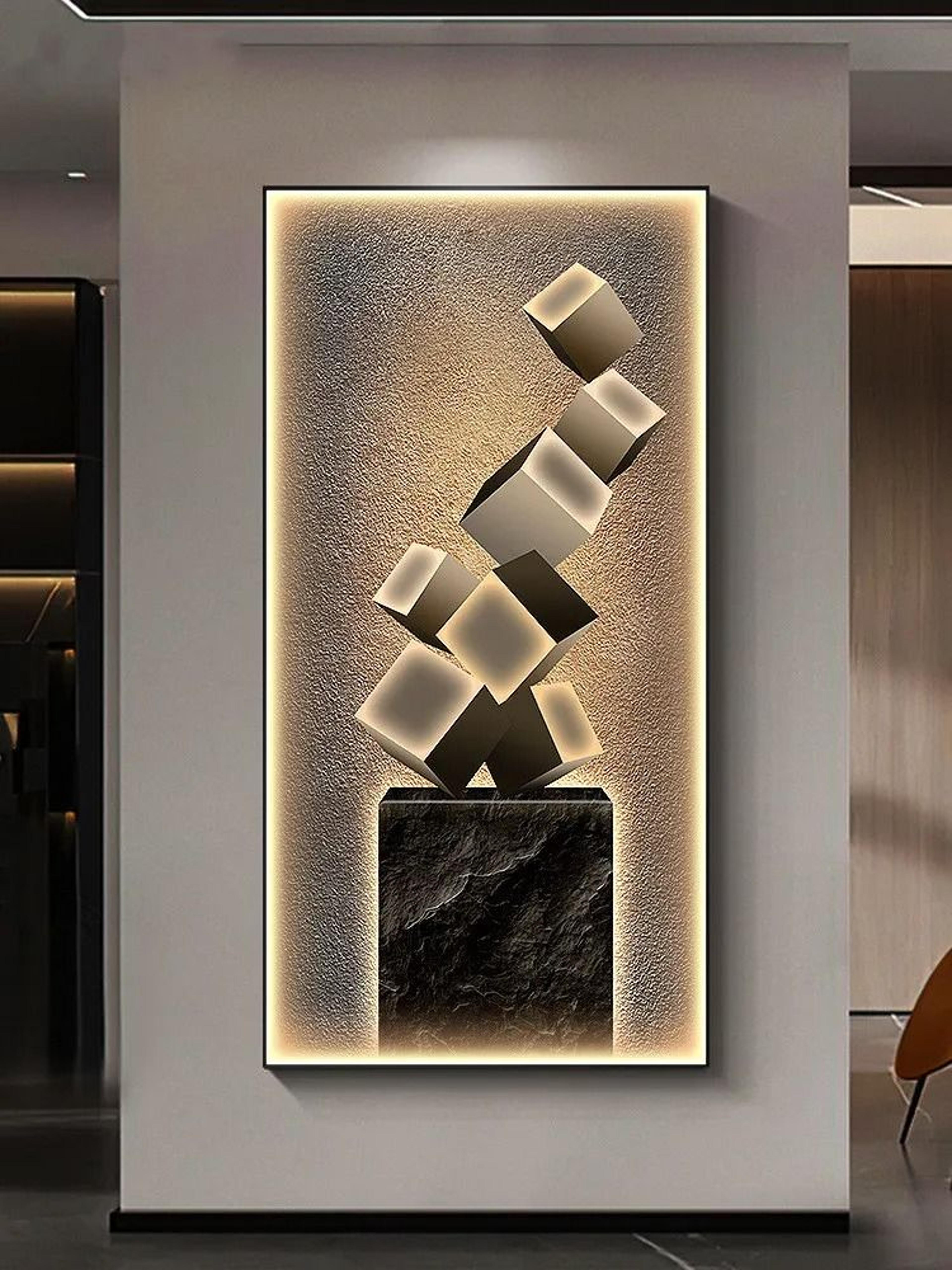 Modern Creative Mural Wall Lamp  Artistic LED Decoration For Living Room  Staircase 5
