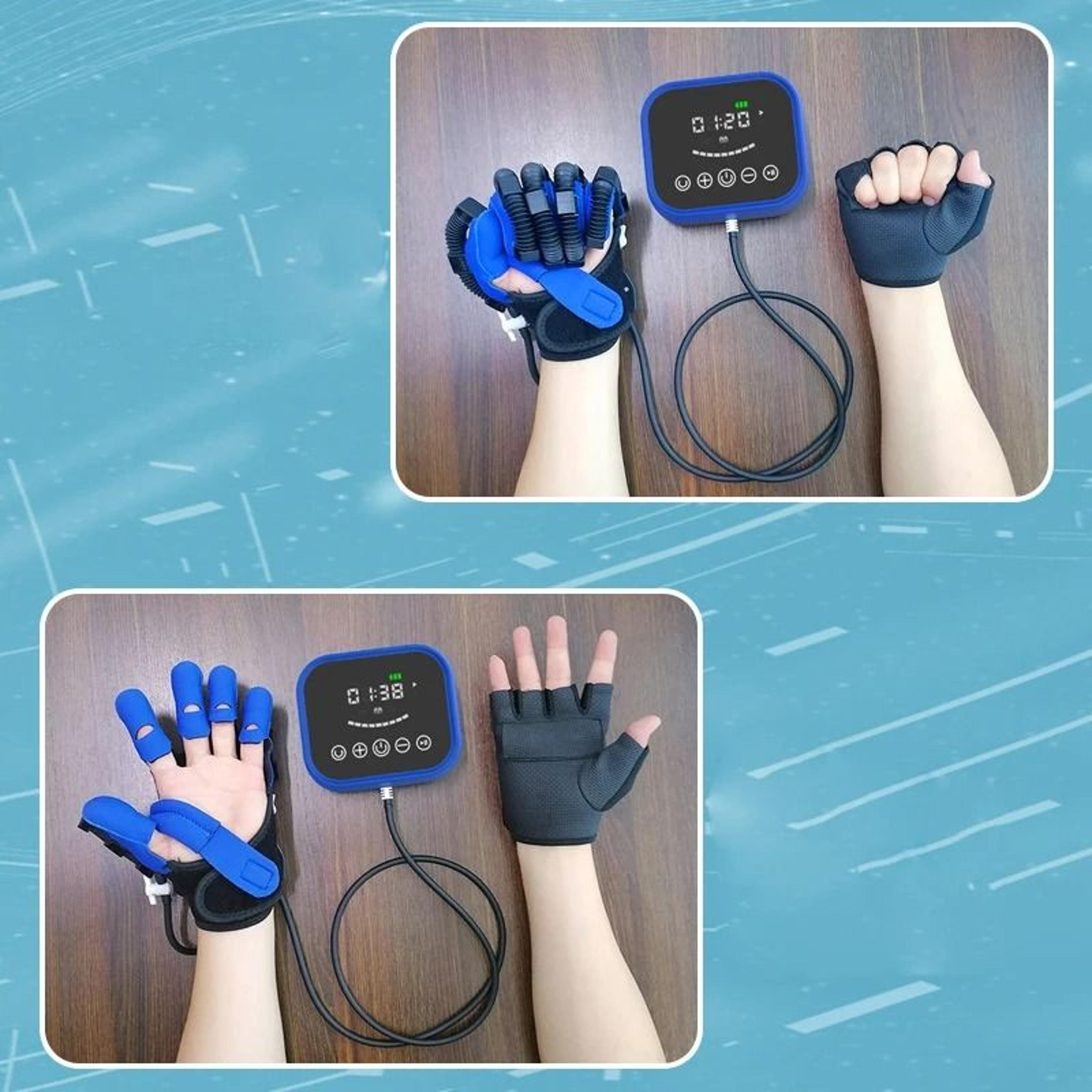 Finger Rehabilitation Robot Gloves  Professional Hand Therapy For Hemiplegia  Stroke Recovery 2