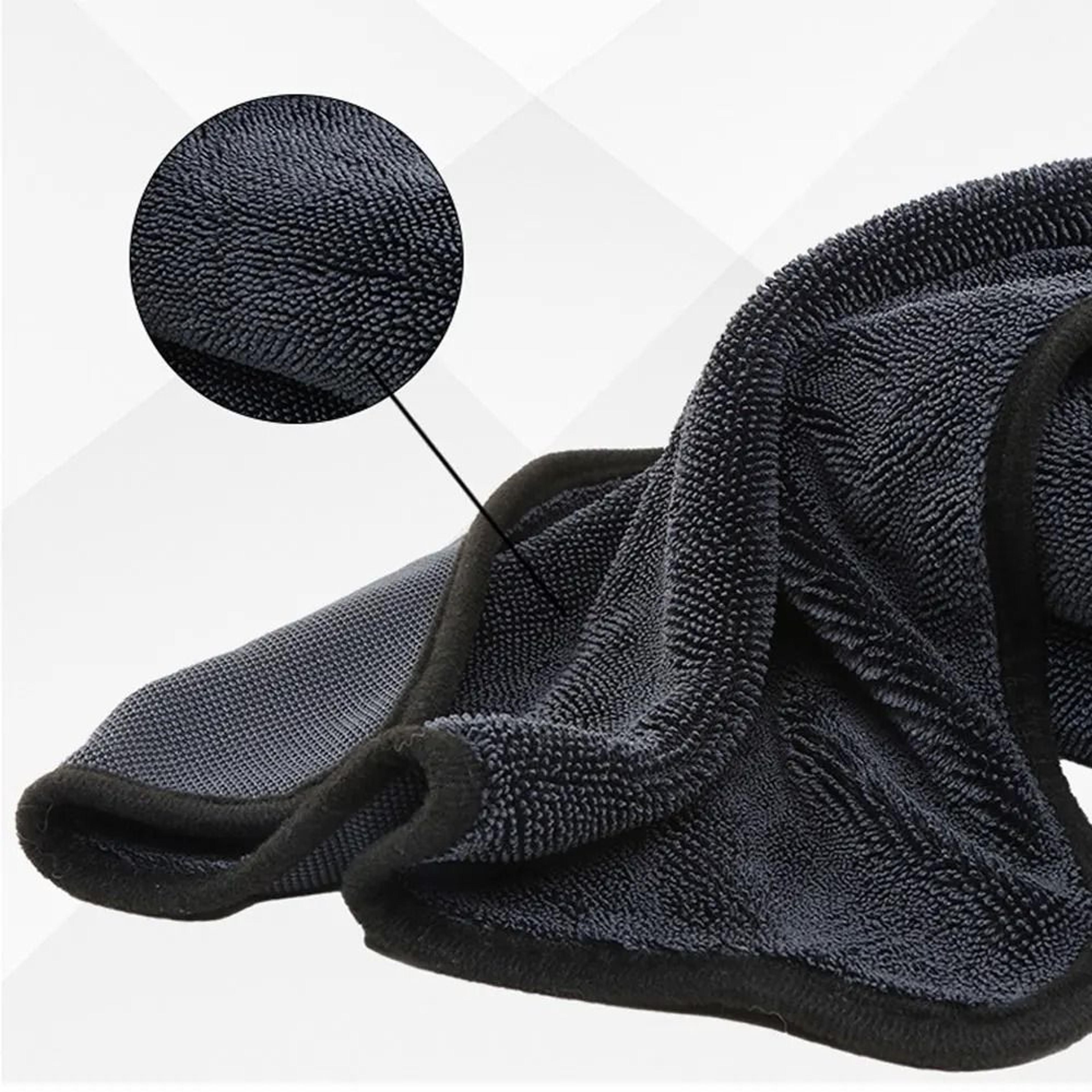 Shiny Bath Drying Towel  HighAbsorbency Twist Pile Microfiber Cloth 4