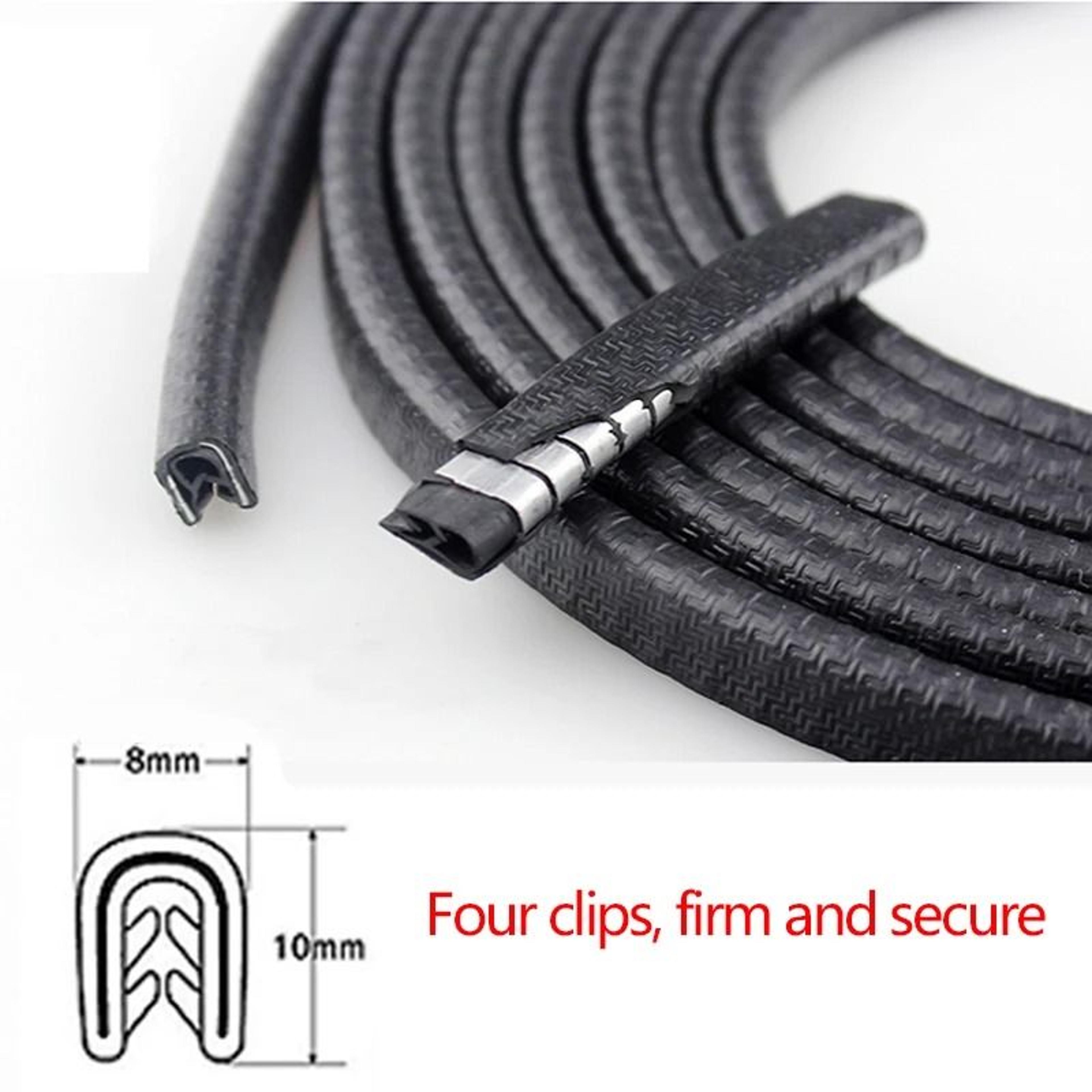 Universal Car Door Edge Scratch Protector  HeavyDuty Sealing Strip Guard 1
