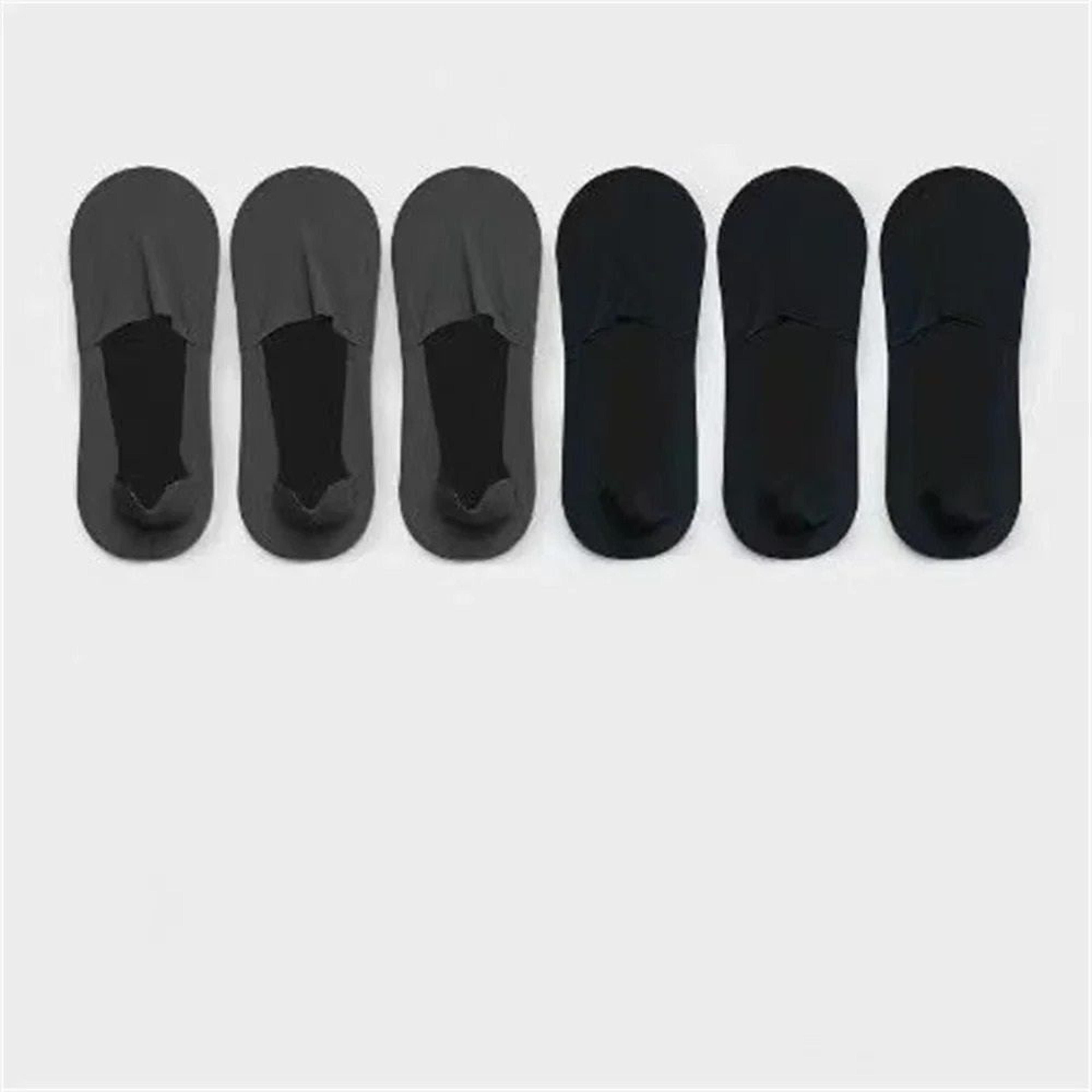 6Pack Mens Invisible Ice Silk Boat Socks  UltraThin  Odor Resistant 11
