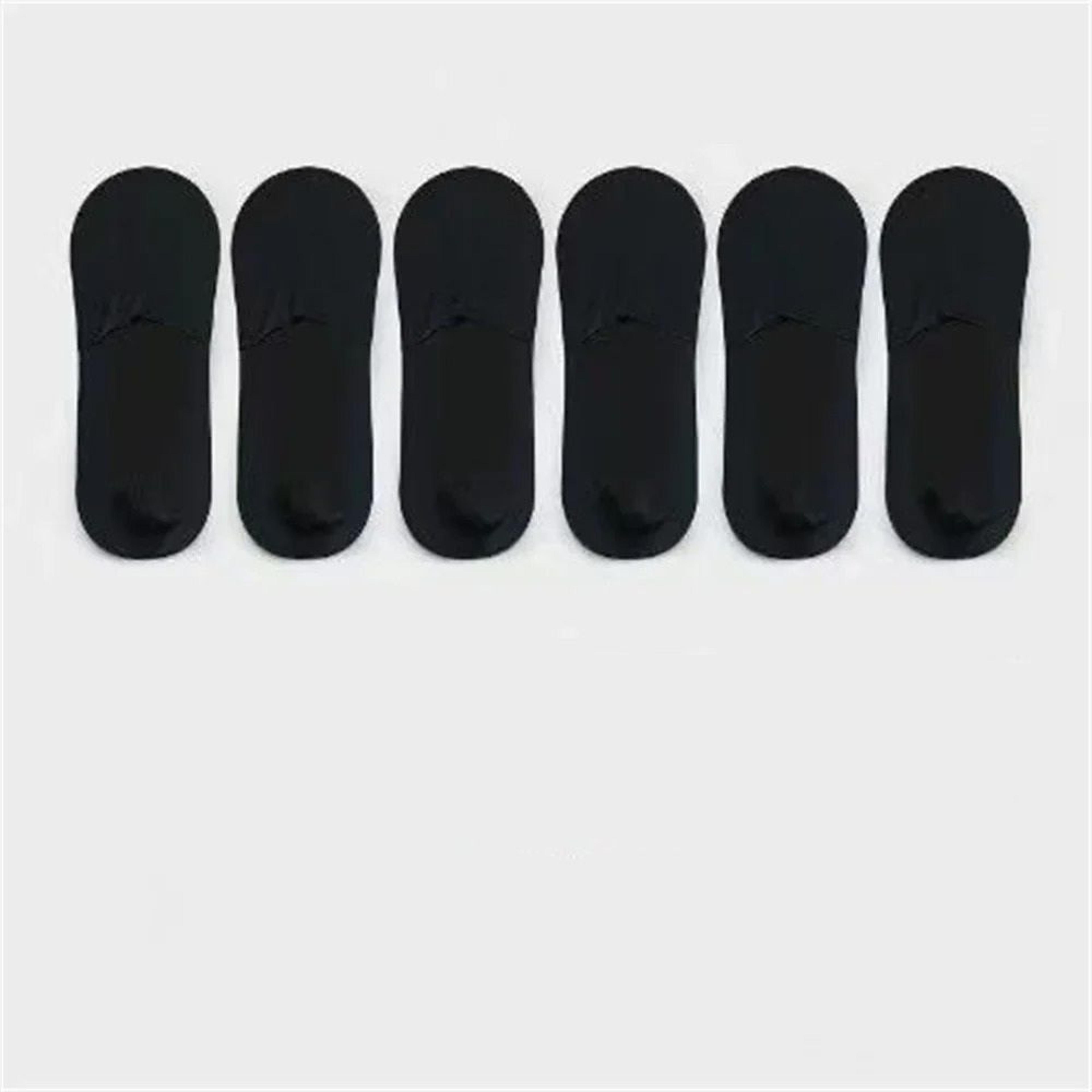 6Pack Mens Invisible Ice Silk Boat Socks  UltraThin  Odor Resistant 13