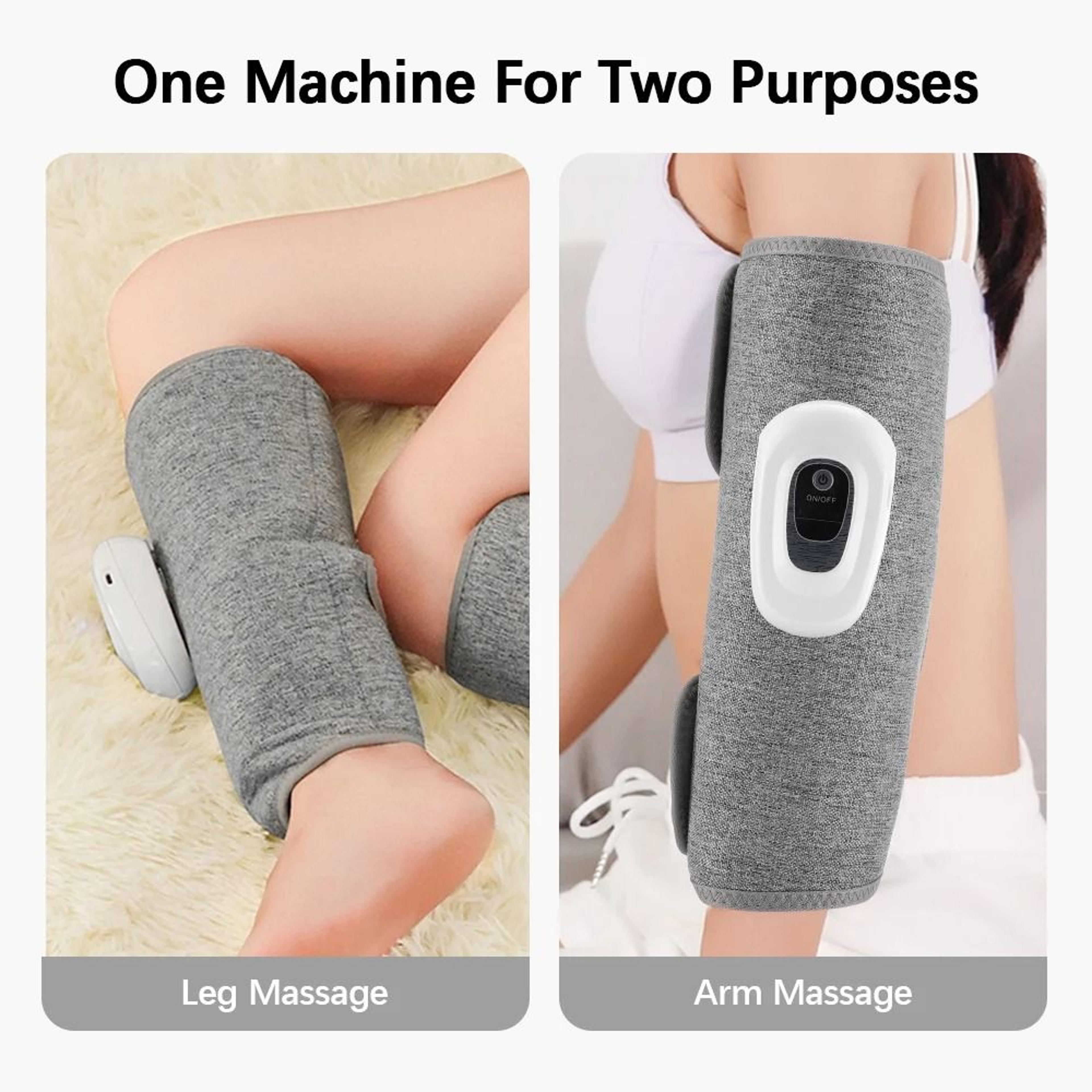 Electric 360 Air Pressure Calf Massager  Wireless Leg Compression Therapy 4