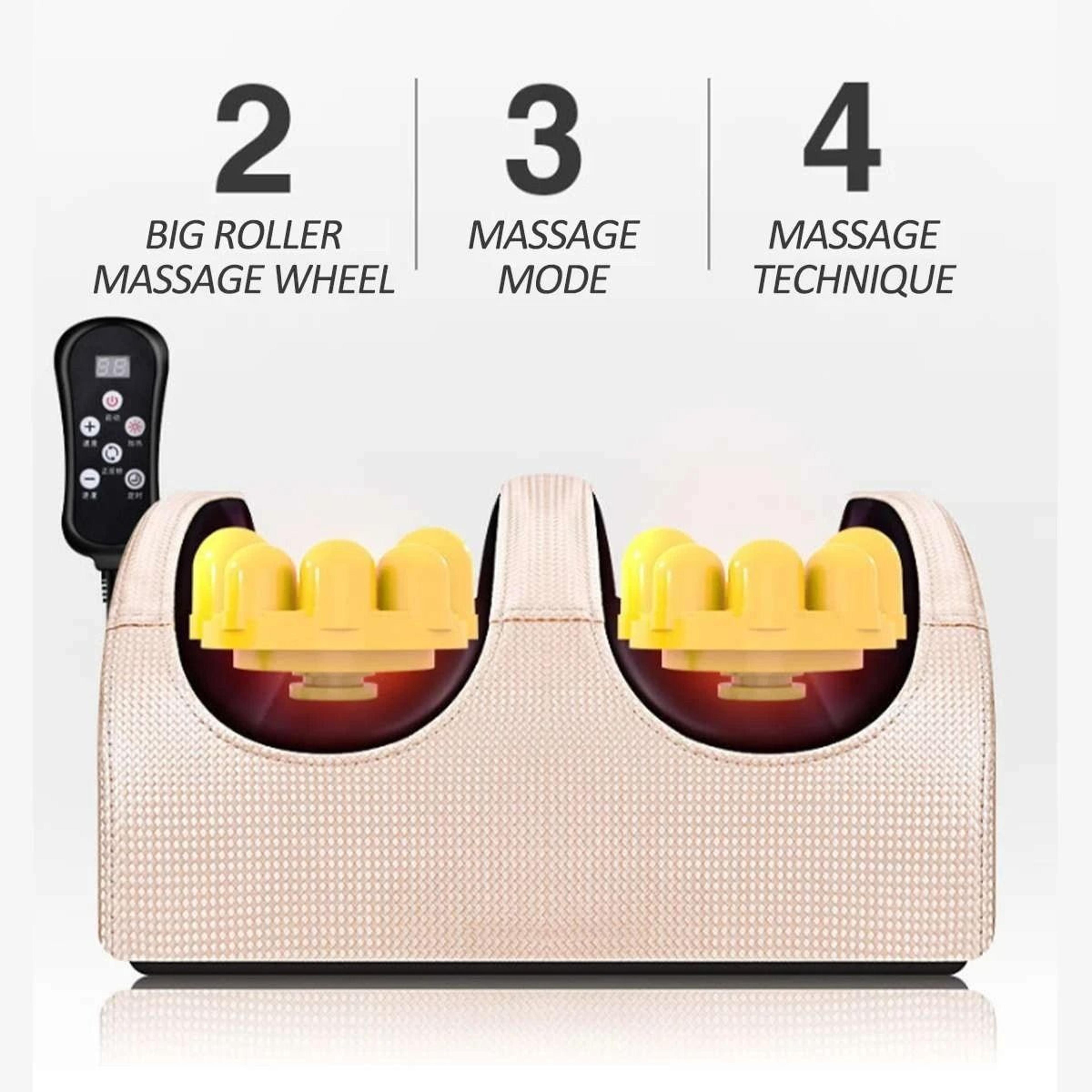 Heated Shiatsu Foot And Calf Massager With Remote Control 4