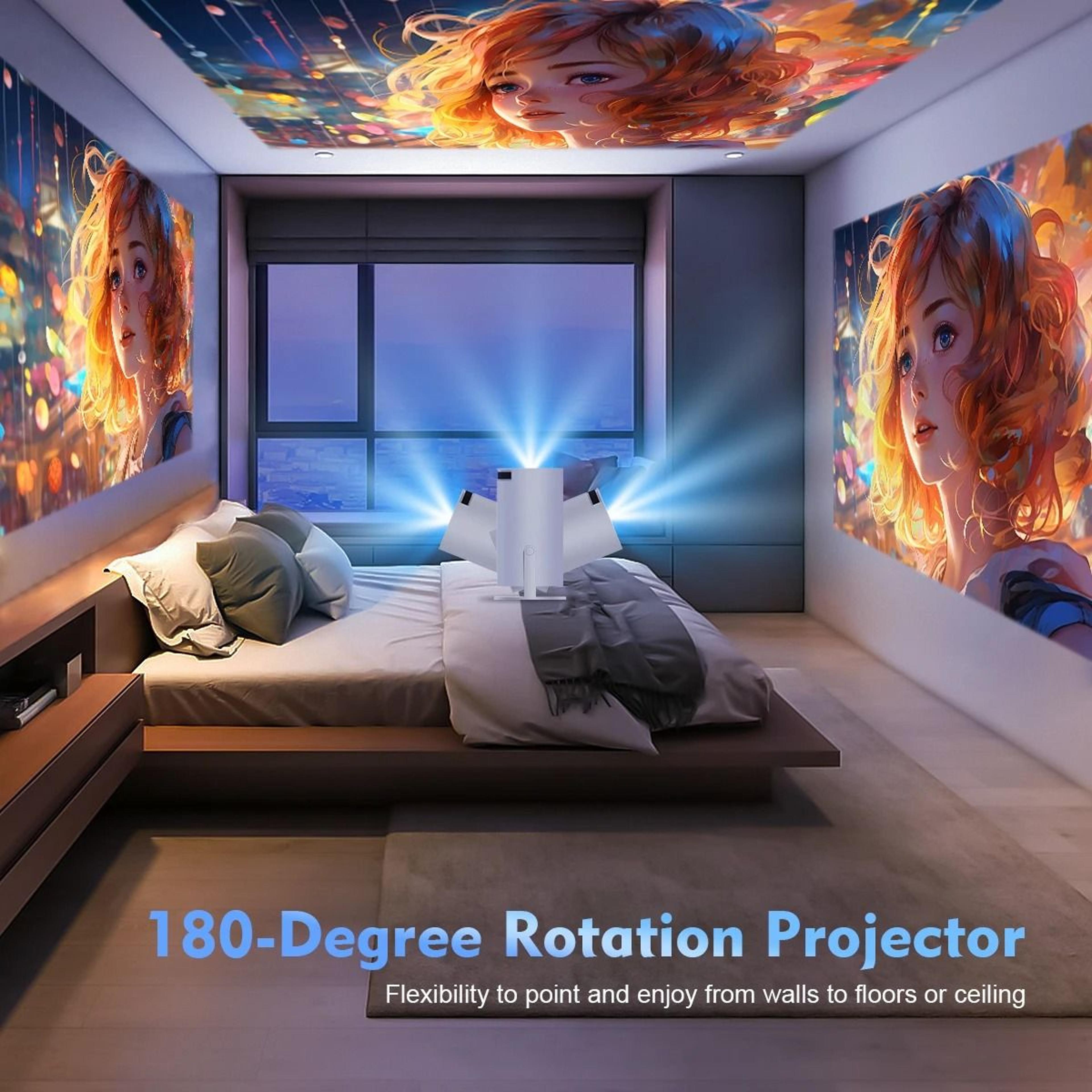 8K Smart Portable Home Cinema Projector With Android 14 3